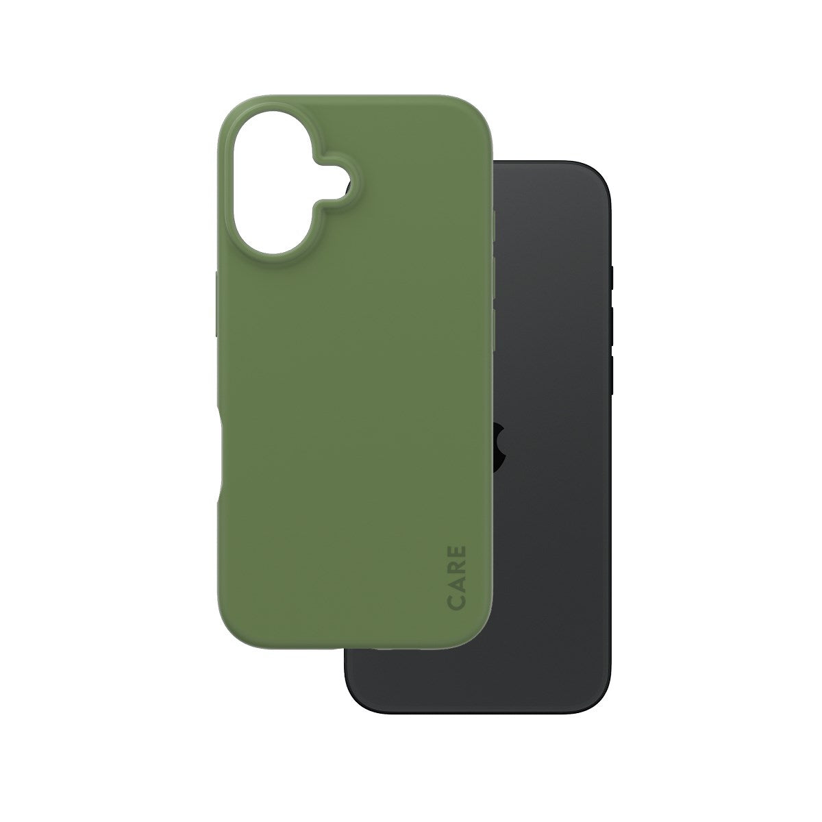 CARE by PanzerGlass® Fashionable Case Green iPhone 16