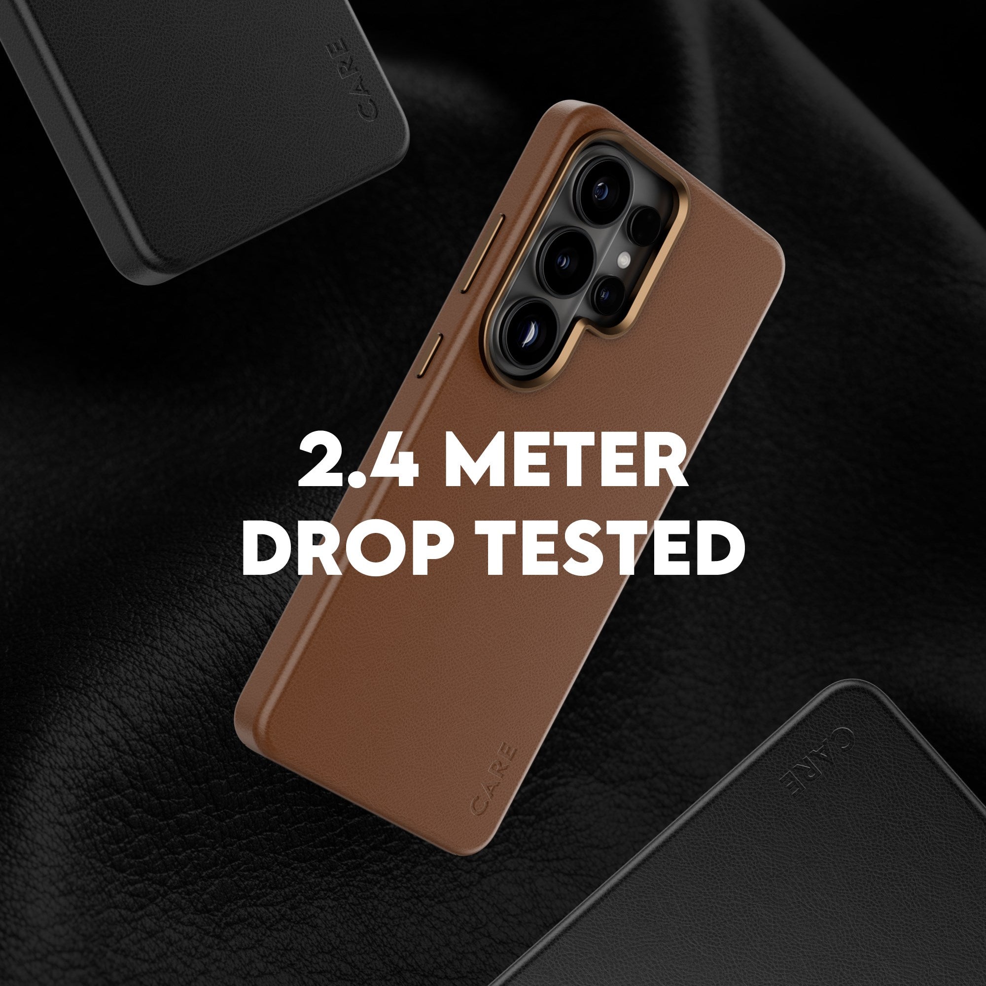 CARE™ by PanzerGlass® Solo Case Black w. Qi Samsung Galaxy S26 Ultra