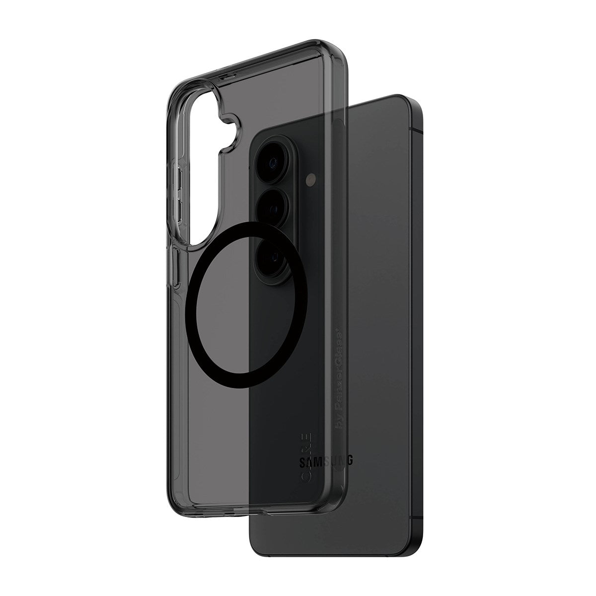CARE™ by PanzerGlass® Urban Explorer Case Smokey w. Black Qi Samsung Galaxy S26