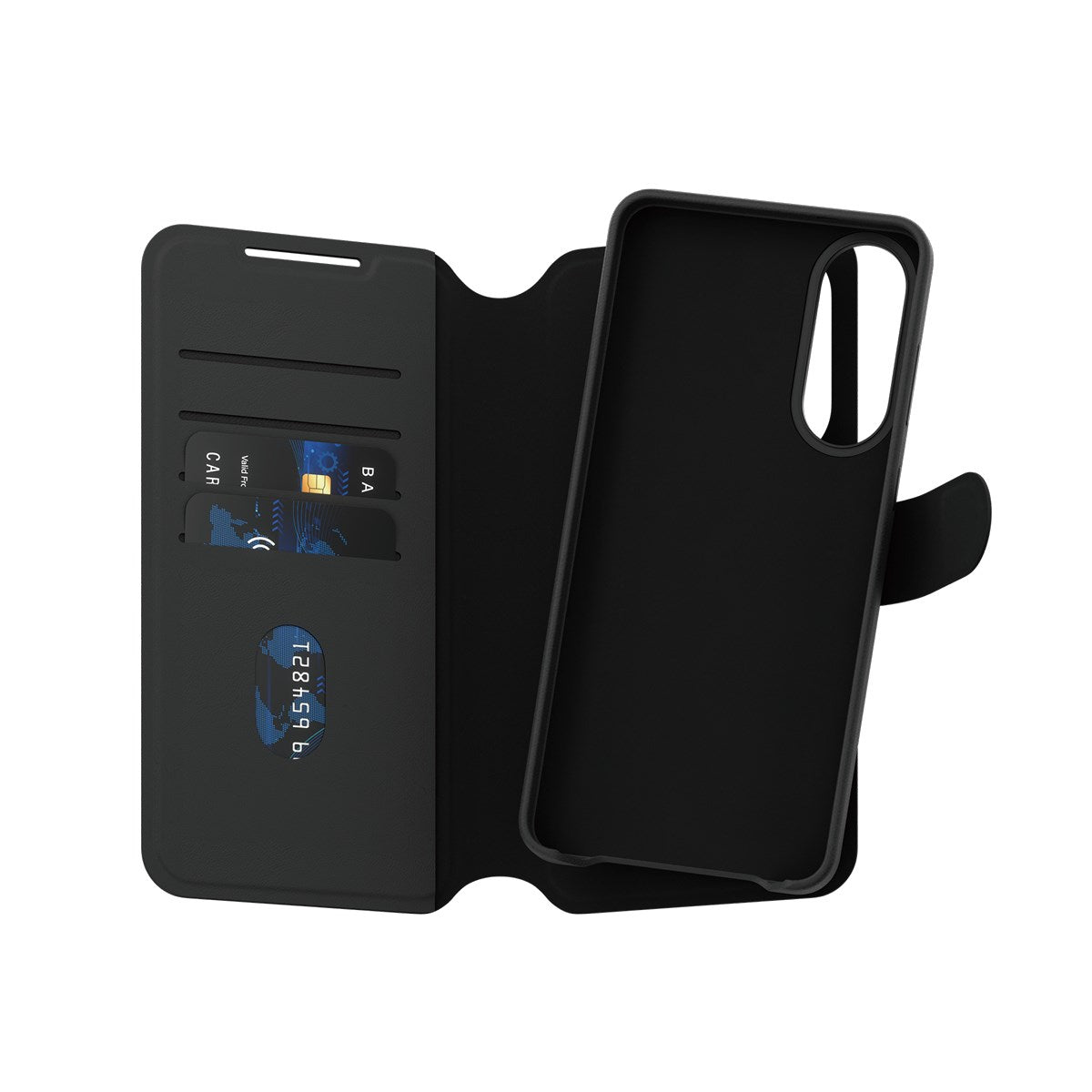 CARE by PanzerGlass® Feature Case Tango Two-in-One Wallet w. Qi-Compatible Samsung S25 Edge