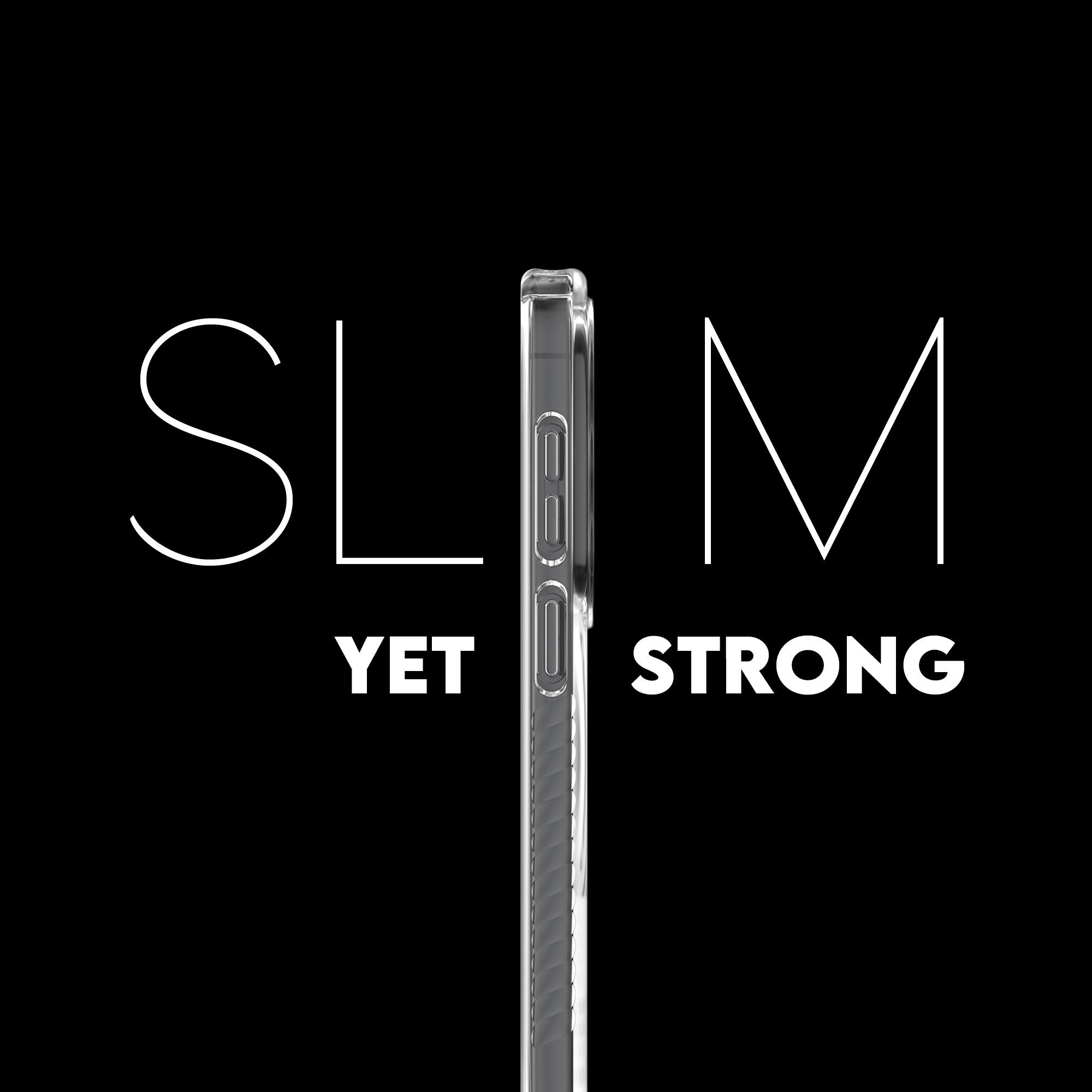 CARE™ by PanzerGlass® Samba Case Transparent w. White Qi Samsung Galaxy S26