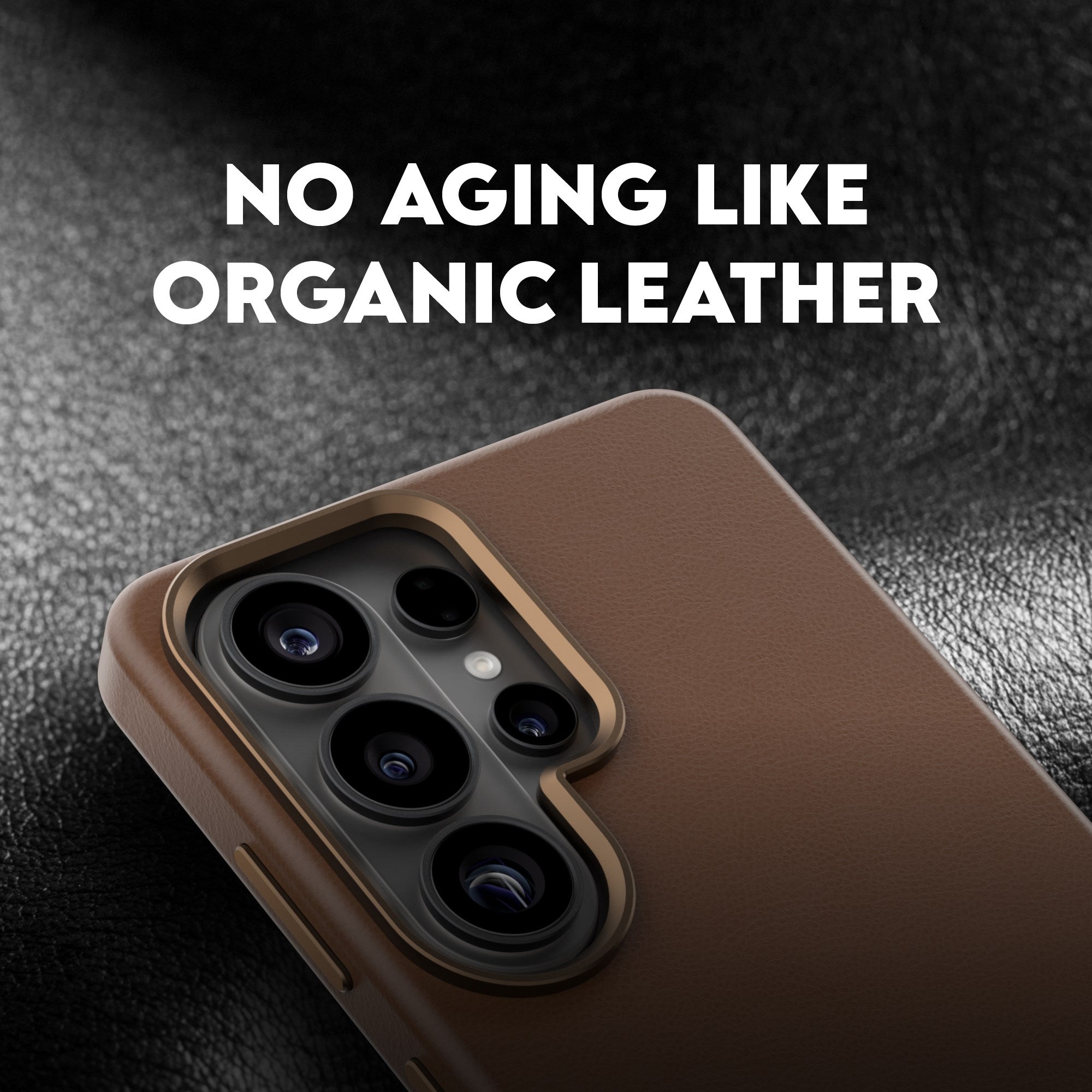 CARE™ by PanzerGlass® Solo Case Brown w. Qi Samsung Galaxy S26 Ultra