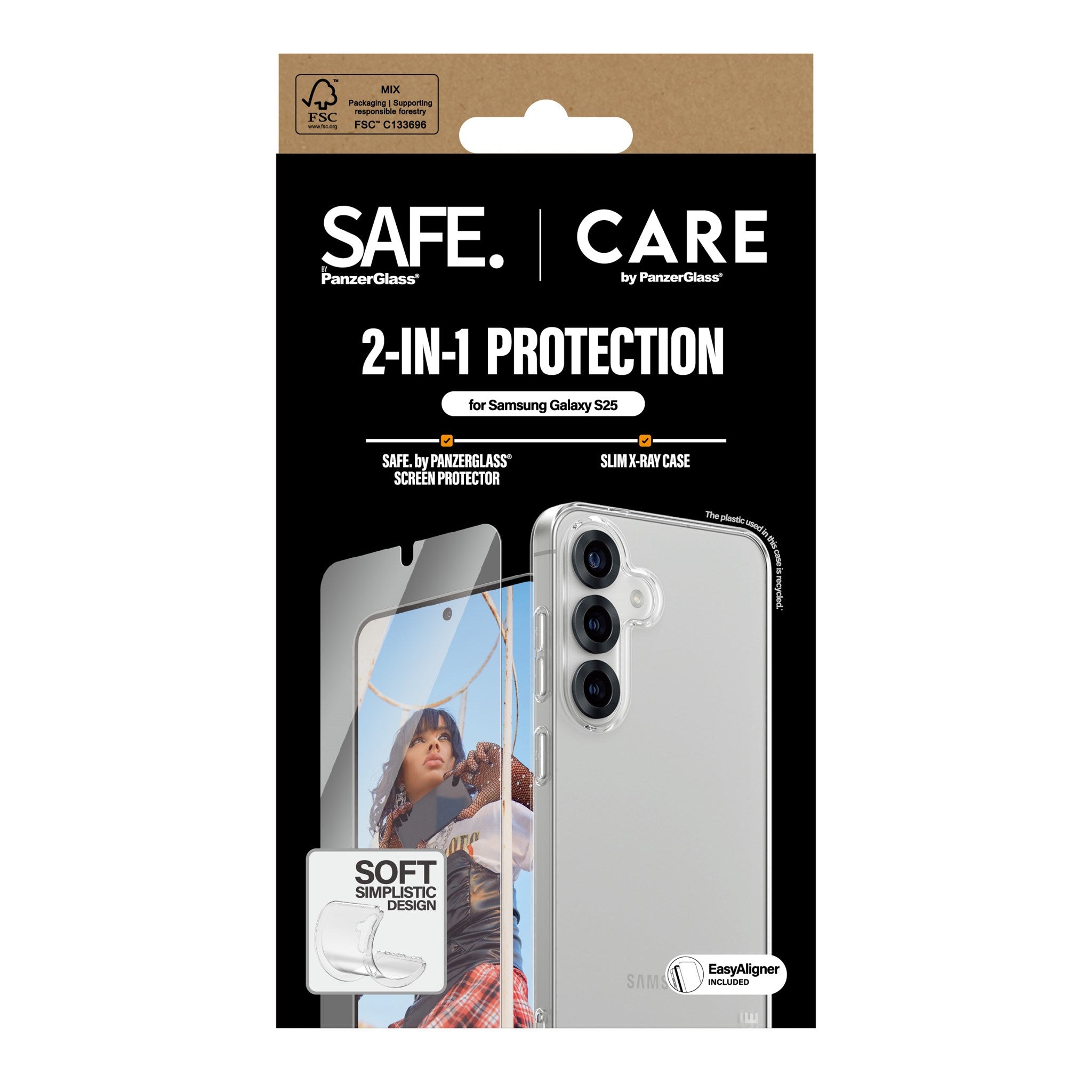 CARE by PanzerGlass® Fashion 2-in-1 Bundle Samsung Galaxy S25
