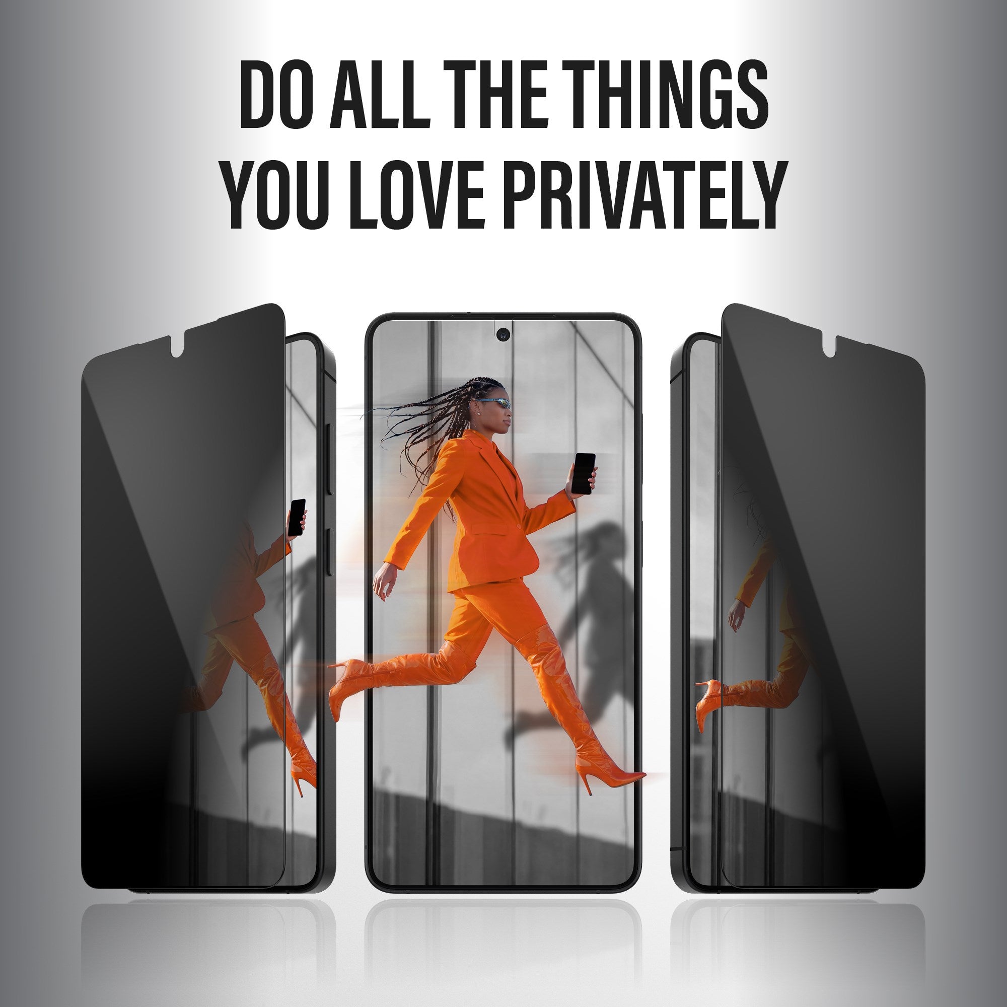 PanzerGlass® 2-Way Privacy Screen Protector Samsung Galaxy S26+ | Ultra-Wide Fit w. FASTFIT IN-A-BOX