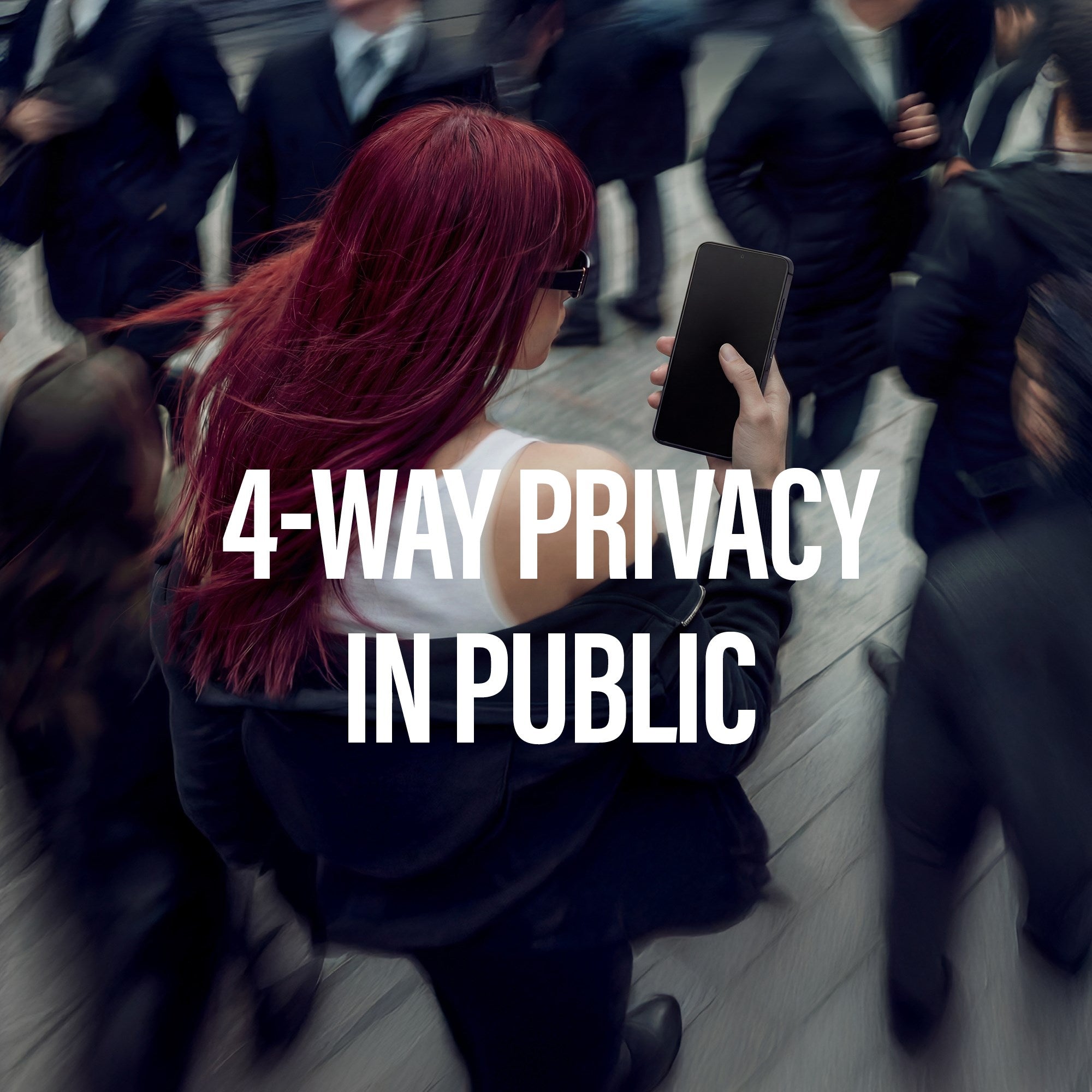 PanzerGlass® ECO MATRIX 4-Way Privacy Screen Protector Samsung Galaxy S26+ | Ultra-Wide Fit