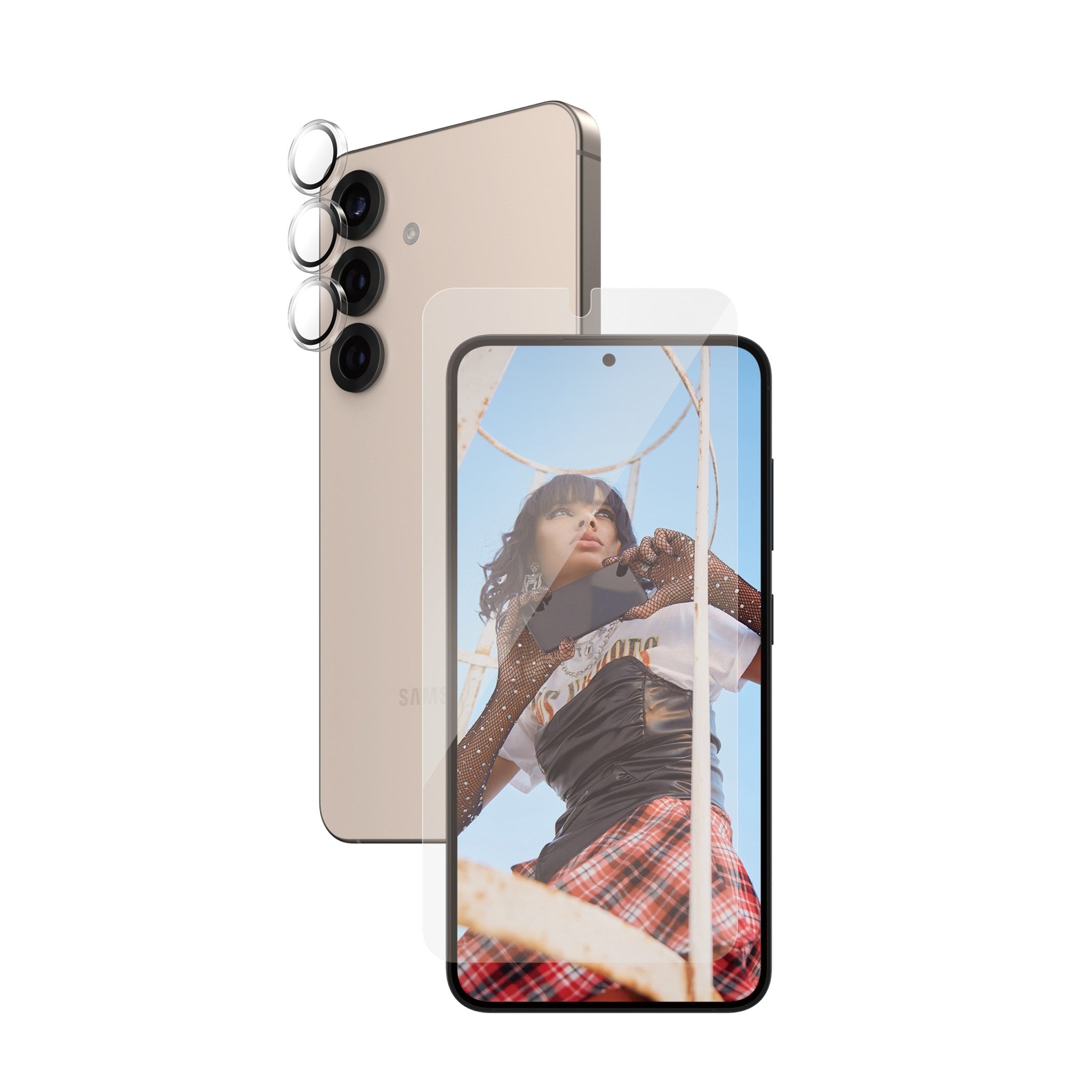 SAFE. by PanzerGlass® 2-in-1 Bundle Samsung Galaxy S25