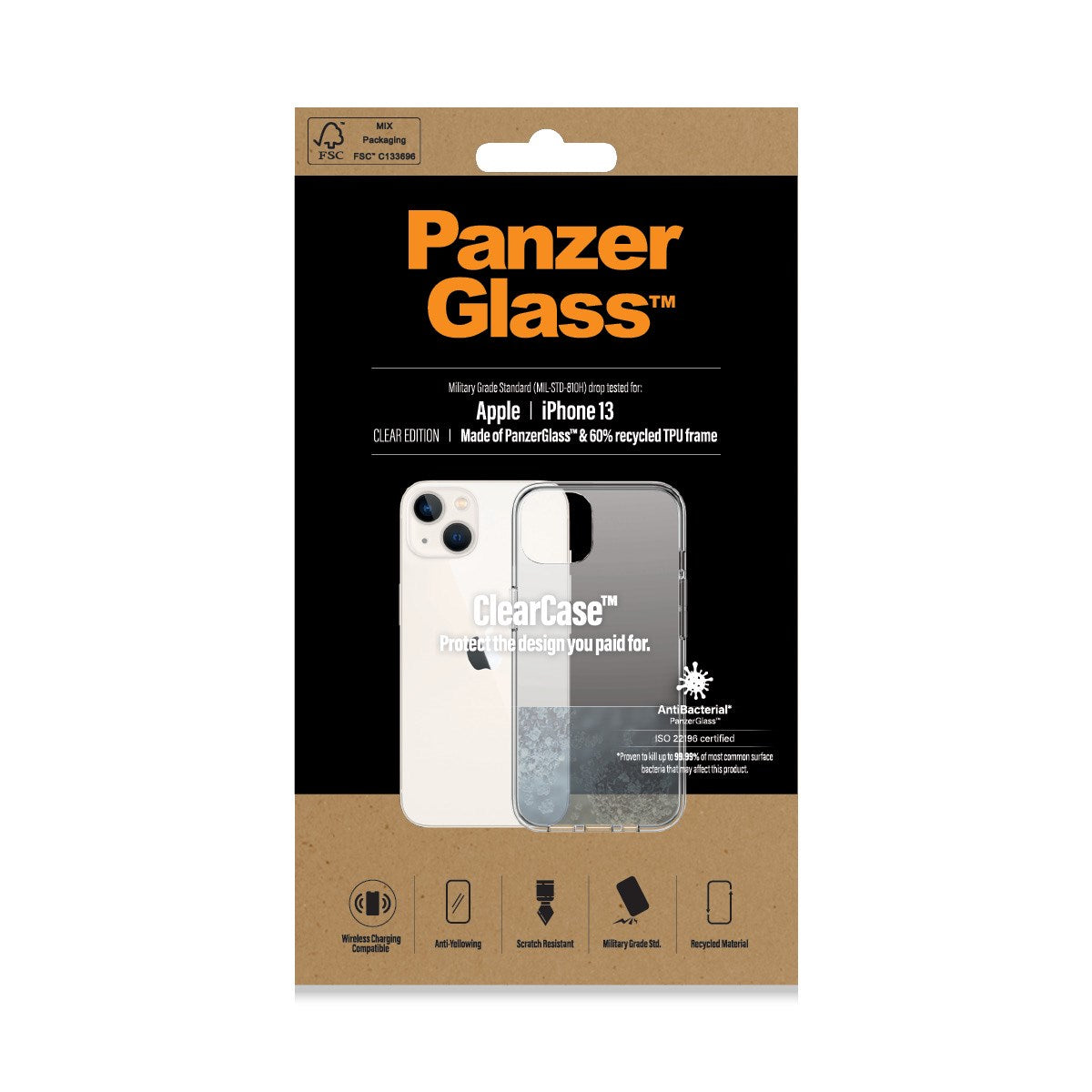 PanzerGlass® ClearCase iPhone 13