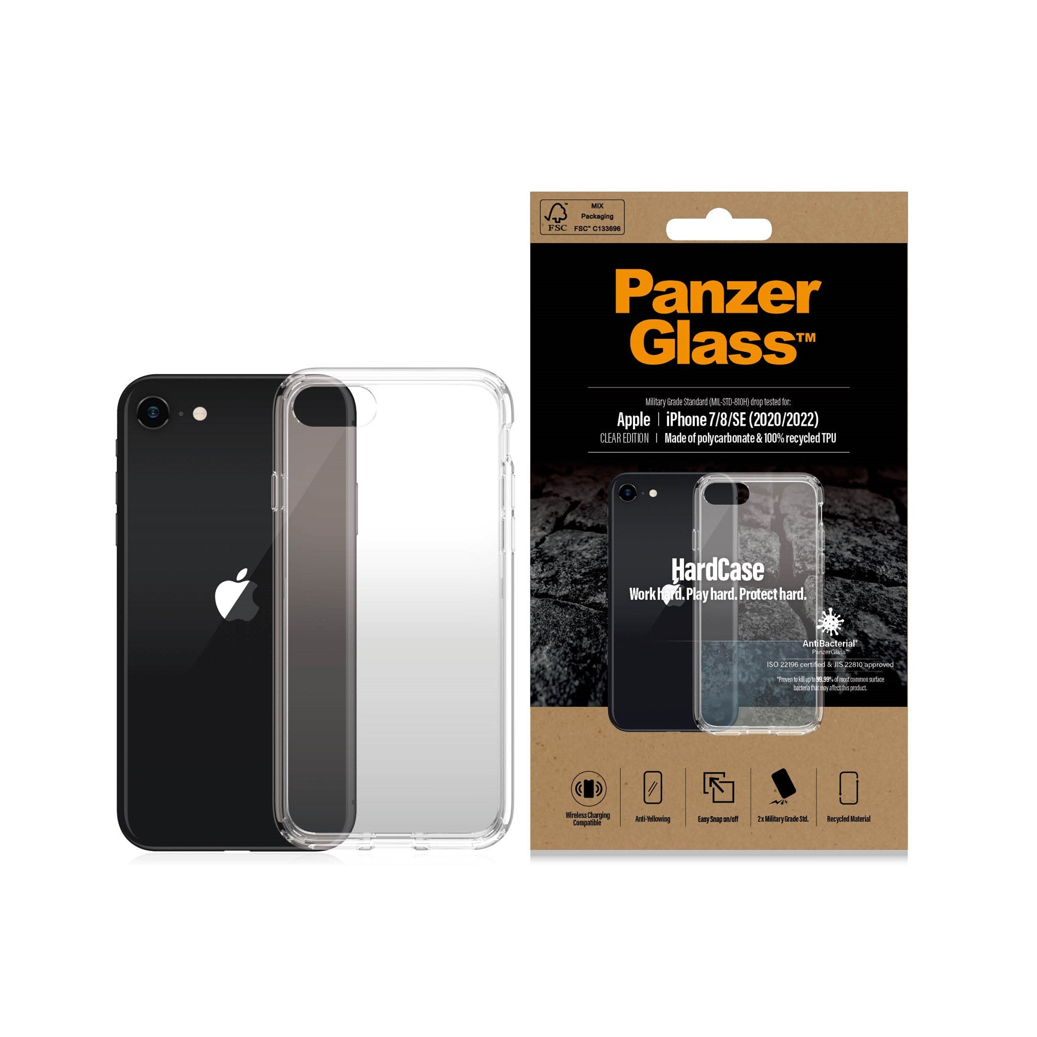 PanzerGlass® HardCase iPhone SE (2020/2022) | 7 | 8