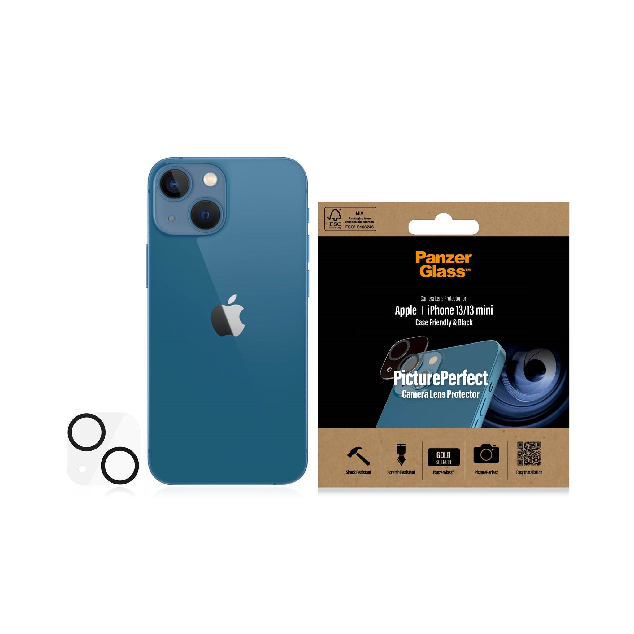 PanzerGlass® PicturePerfect Camera Lens Protector iPhone 13 | Mini