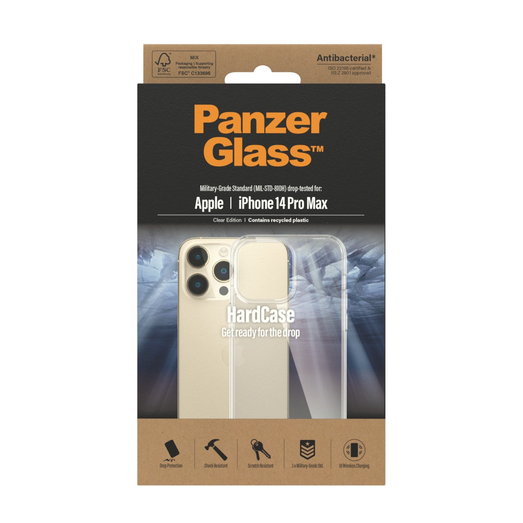 PanzerGlass® HardCase iPhone 14 Pro Max | Clear