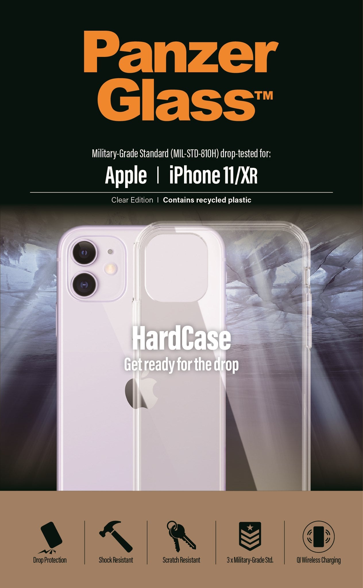 PanzerGlass® HardCase Transparent iPhone 11 | XR