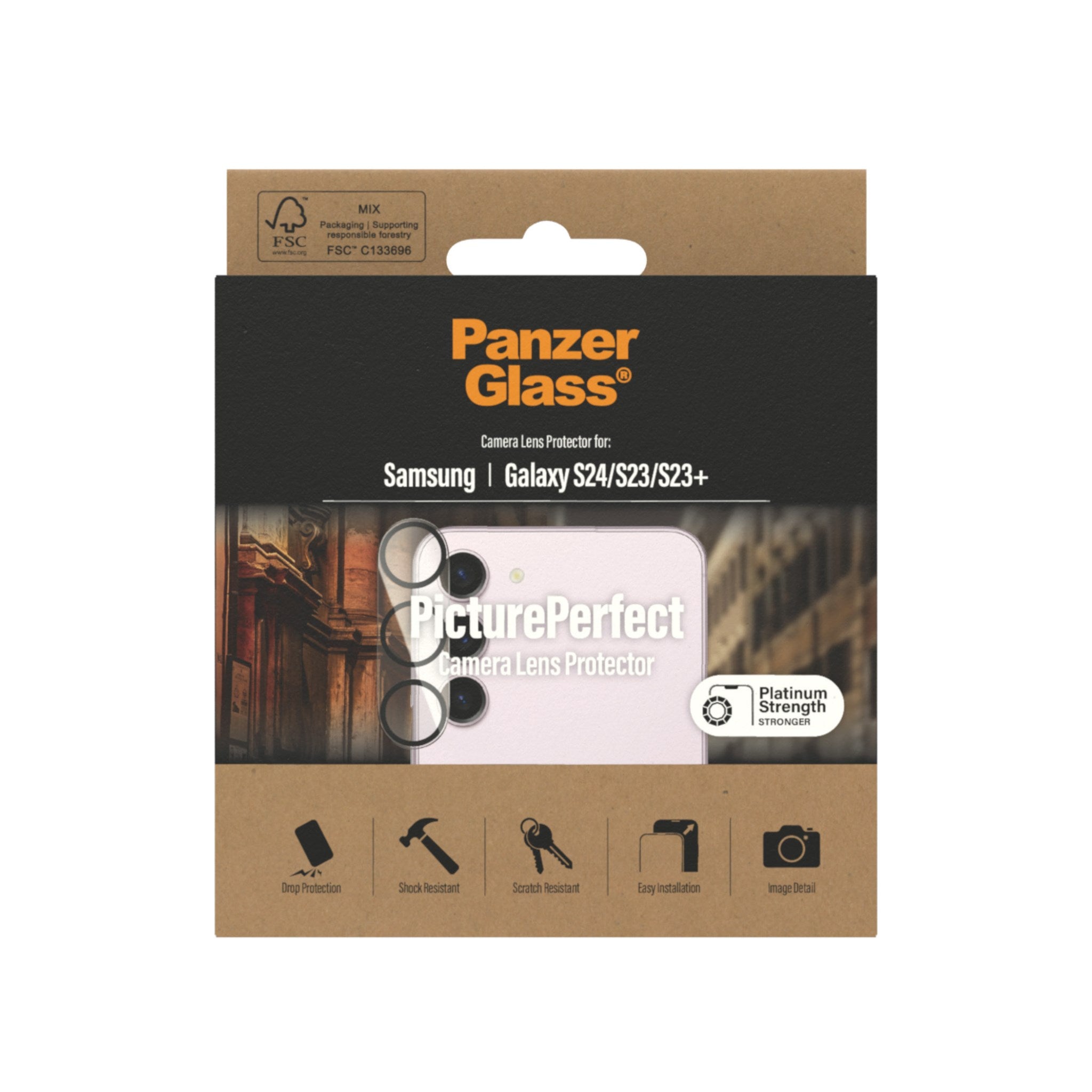 PanzerGlass® PicturePerfect Camera Lens Protector Samsung Galaxy S23 | S23+