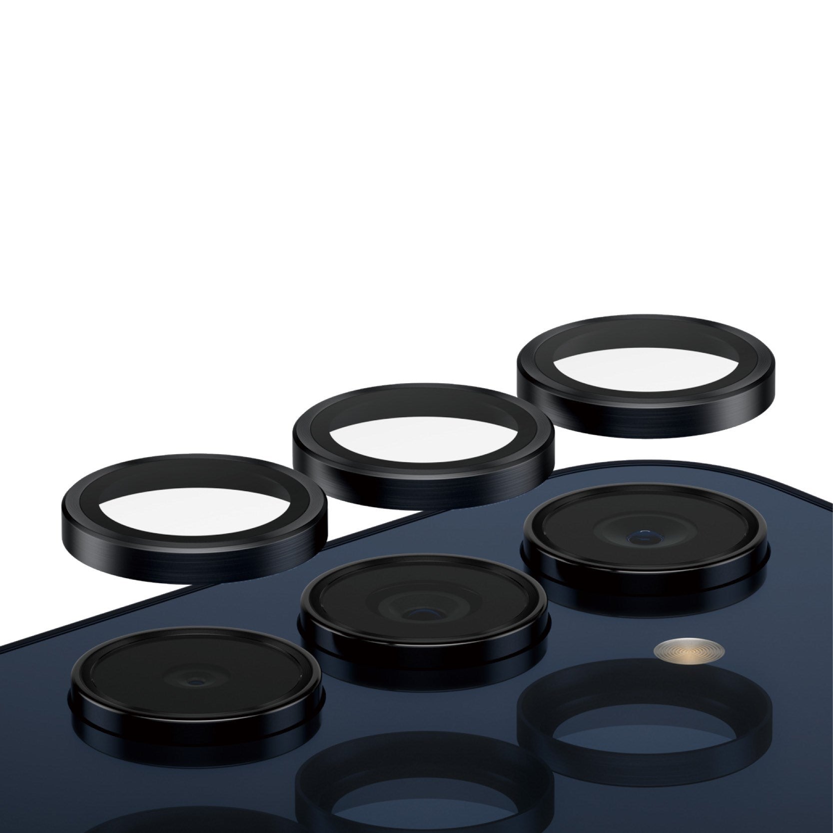 PanzerGlass® Hoops® Black Camera Lens Protector Samsung Galaxy A35 5G