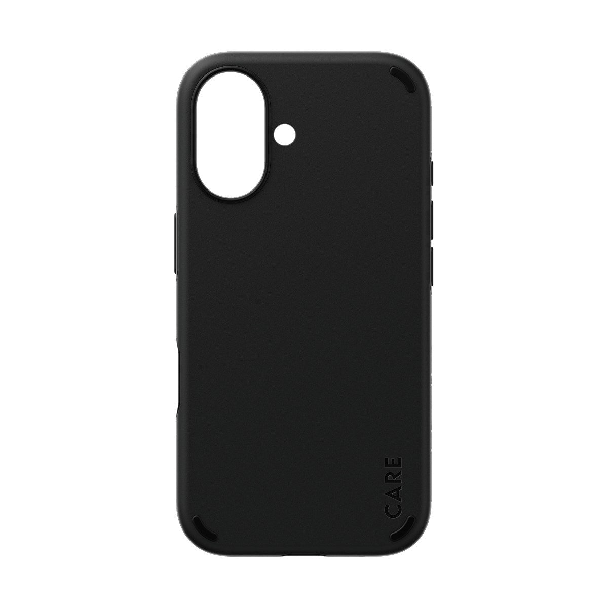 CARE by PanzerGlass® Feature Case Double Defense Black iPhone 16