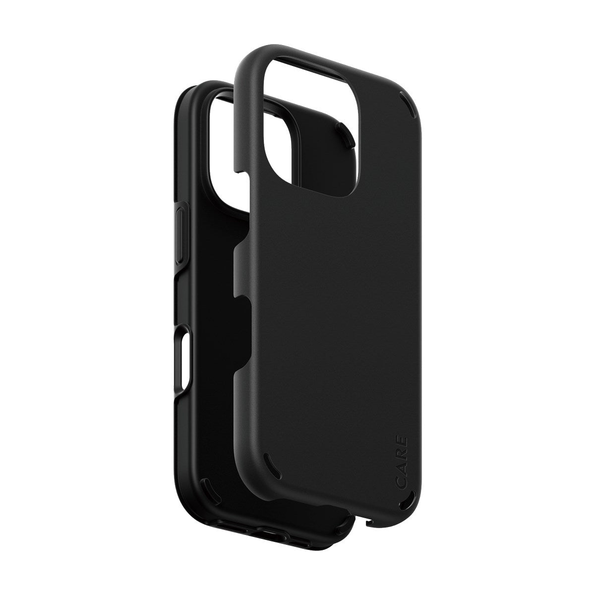 CARE by PanzerGlass® Feature Case Double Defense Black iPhone 16 Pro