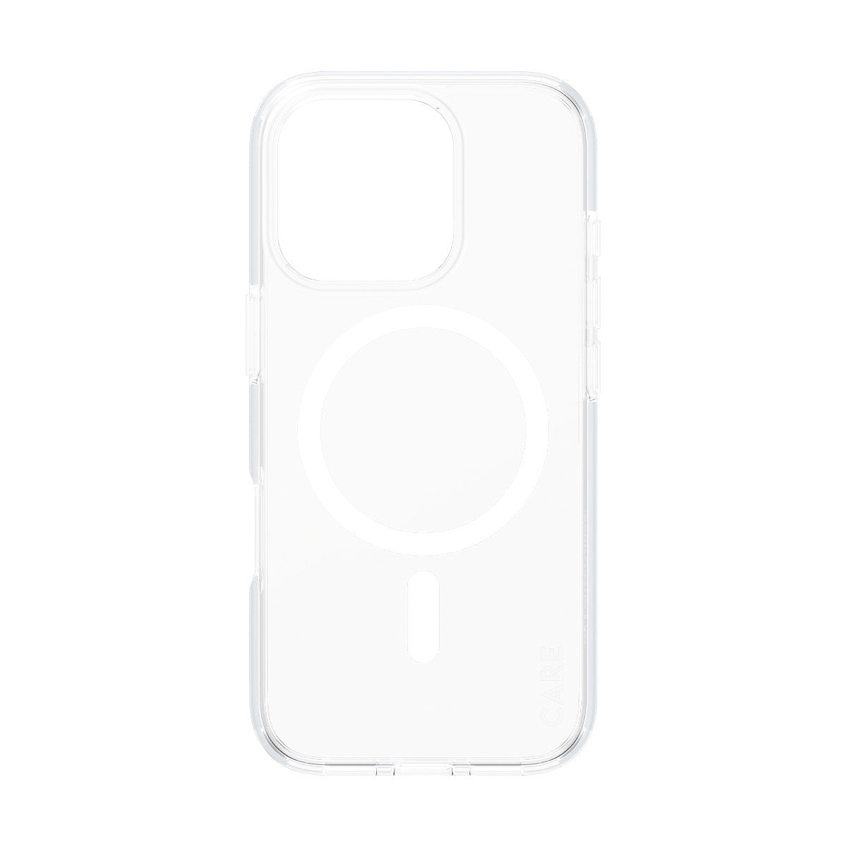 CARE by PanzerGlass® Flagship Case Transparent Urban Combat w. White MagSafe iPhone 16 Pro