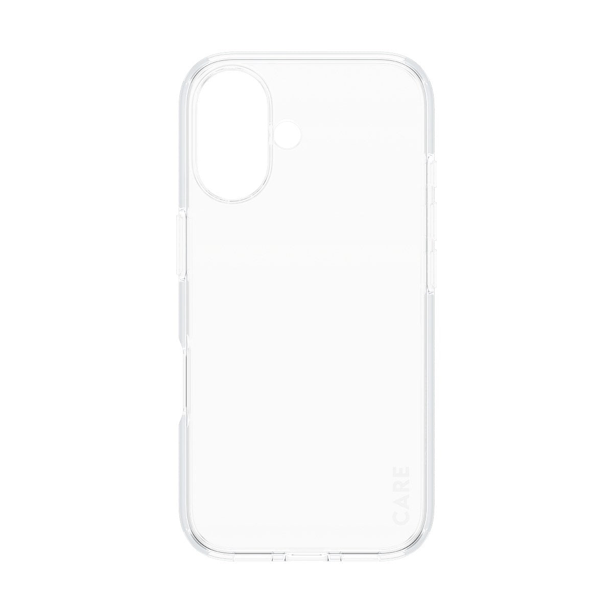 CARE by PanzerGlass® Flagship Case Transparent Urban Combat w. Clear Frame iPhone 16