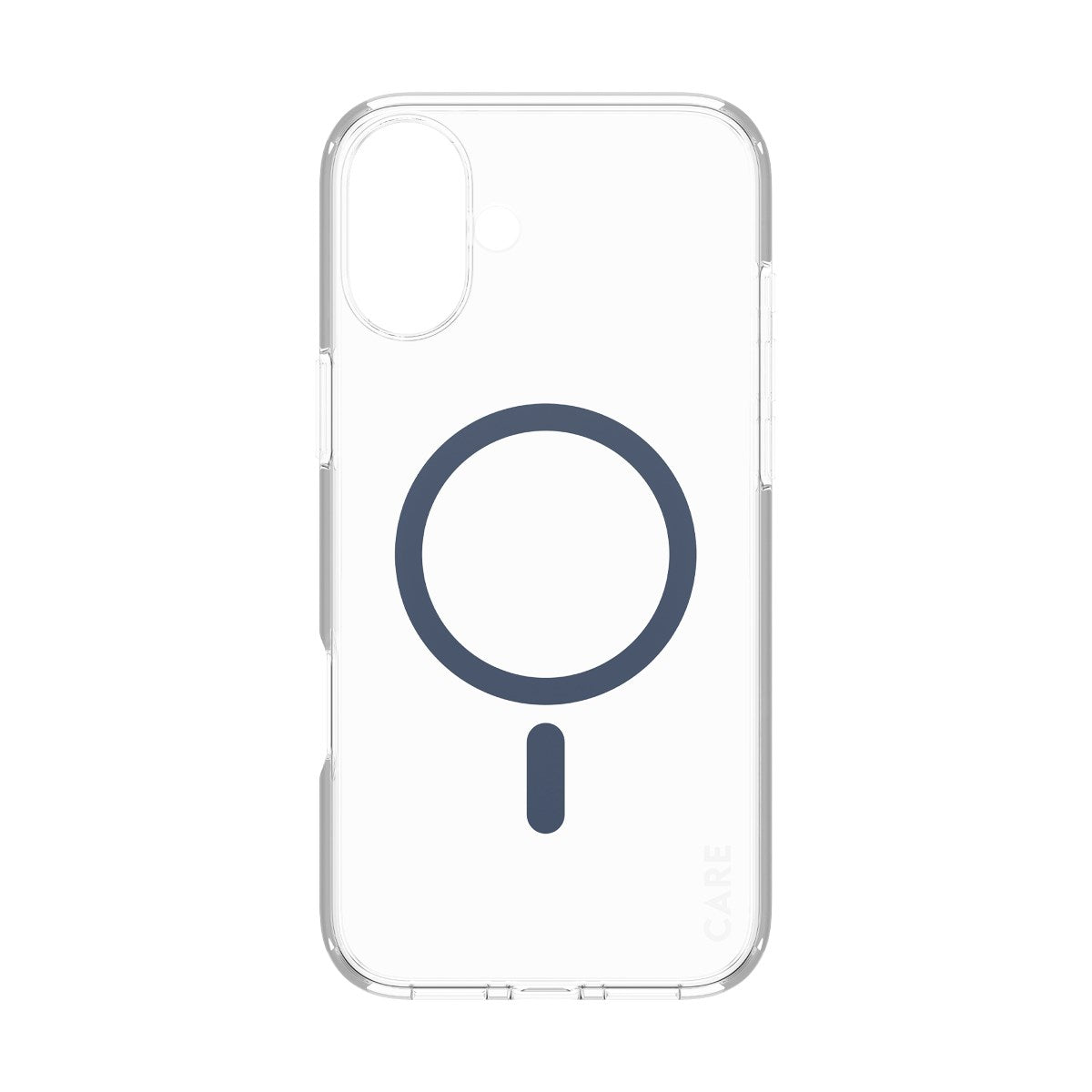 CARE by PanzerGlass® Flagship Case Transparent Urban Combat w. Blue MagSafe iPhone 16 Plus