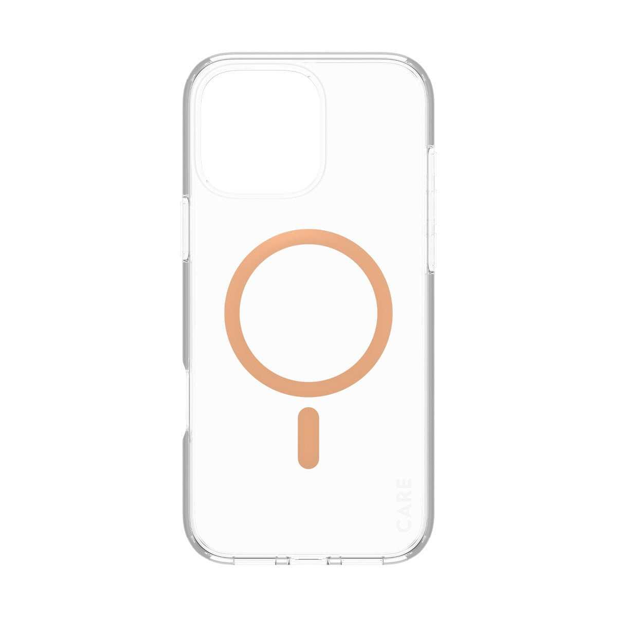 CARE by PanzerGlass® Flagship Case Transparent Urban Combat w. Peachy MagSafe iPhone 16 Pro Max