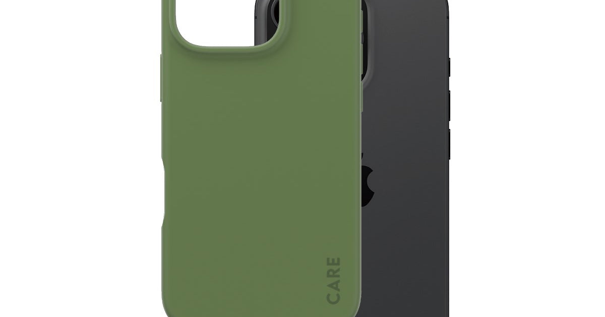 CARE™ by PanzerGlass® Case Green iPhone 16 Pro