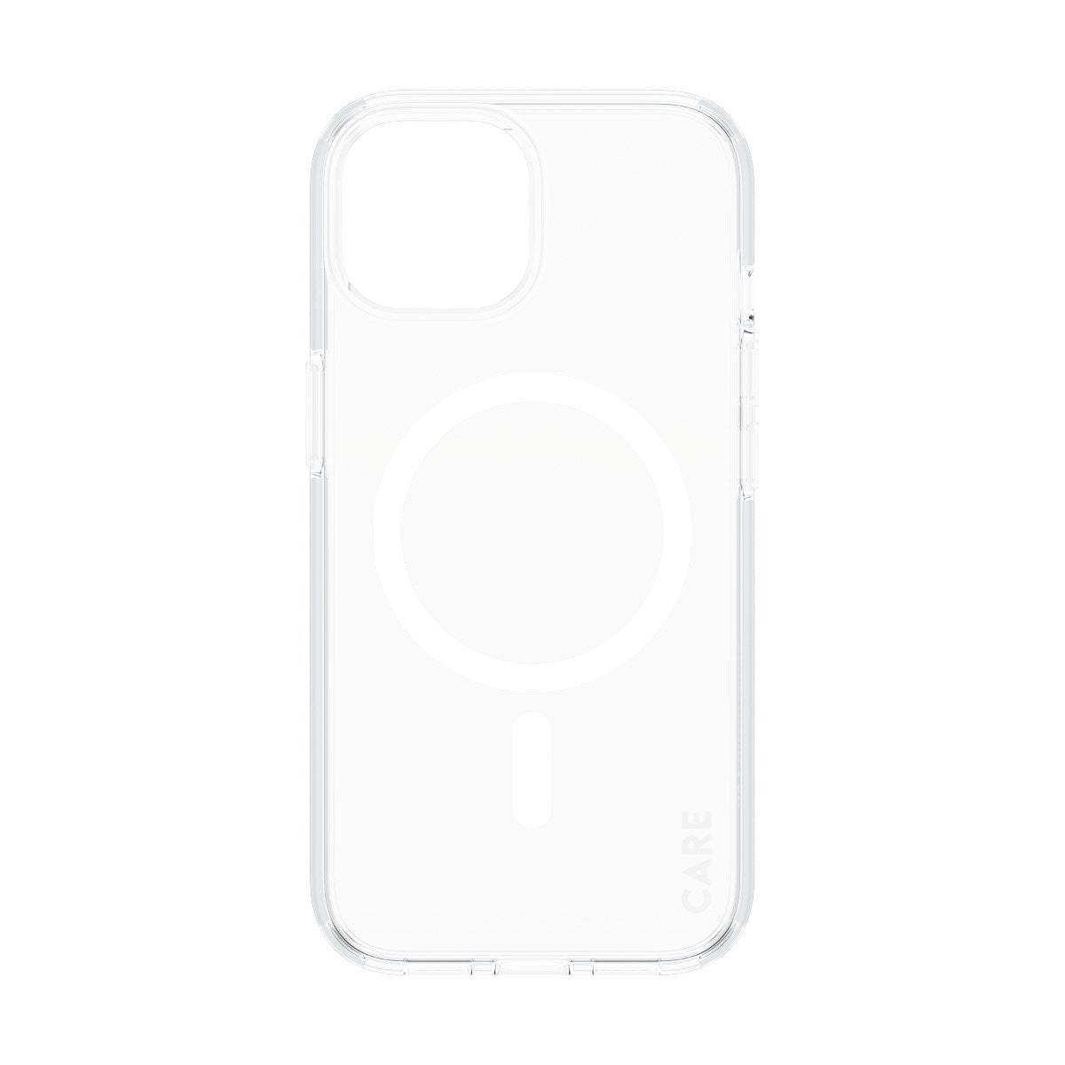 CARE by PanzerGlass® Flagship Case Transparent Urban Combat w. White MagSafe iPhone 15