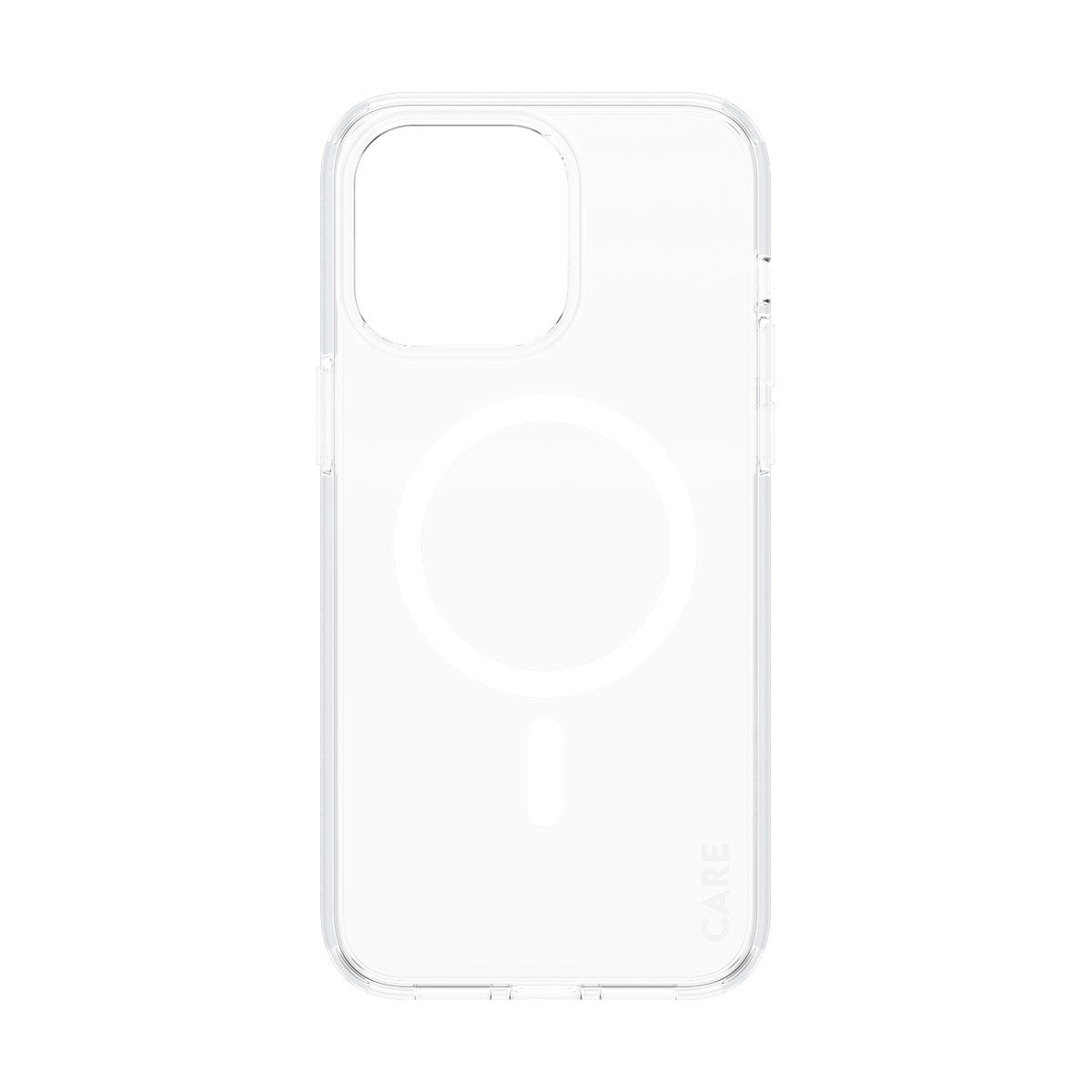 CARE by PanzerGlass® Flagship Case Transparent Urban Combat w. White MagSafe iPhone 15 Pro Max