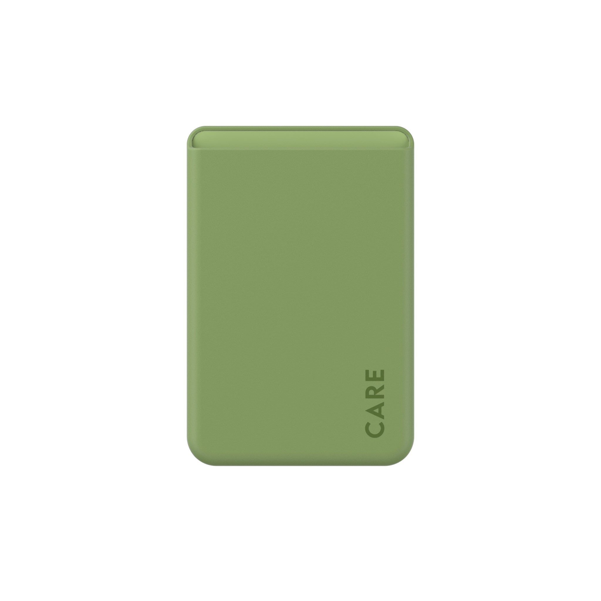CARE by PanzerGlass® Fashionable Card Holder Green iPhone