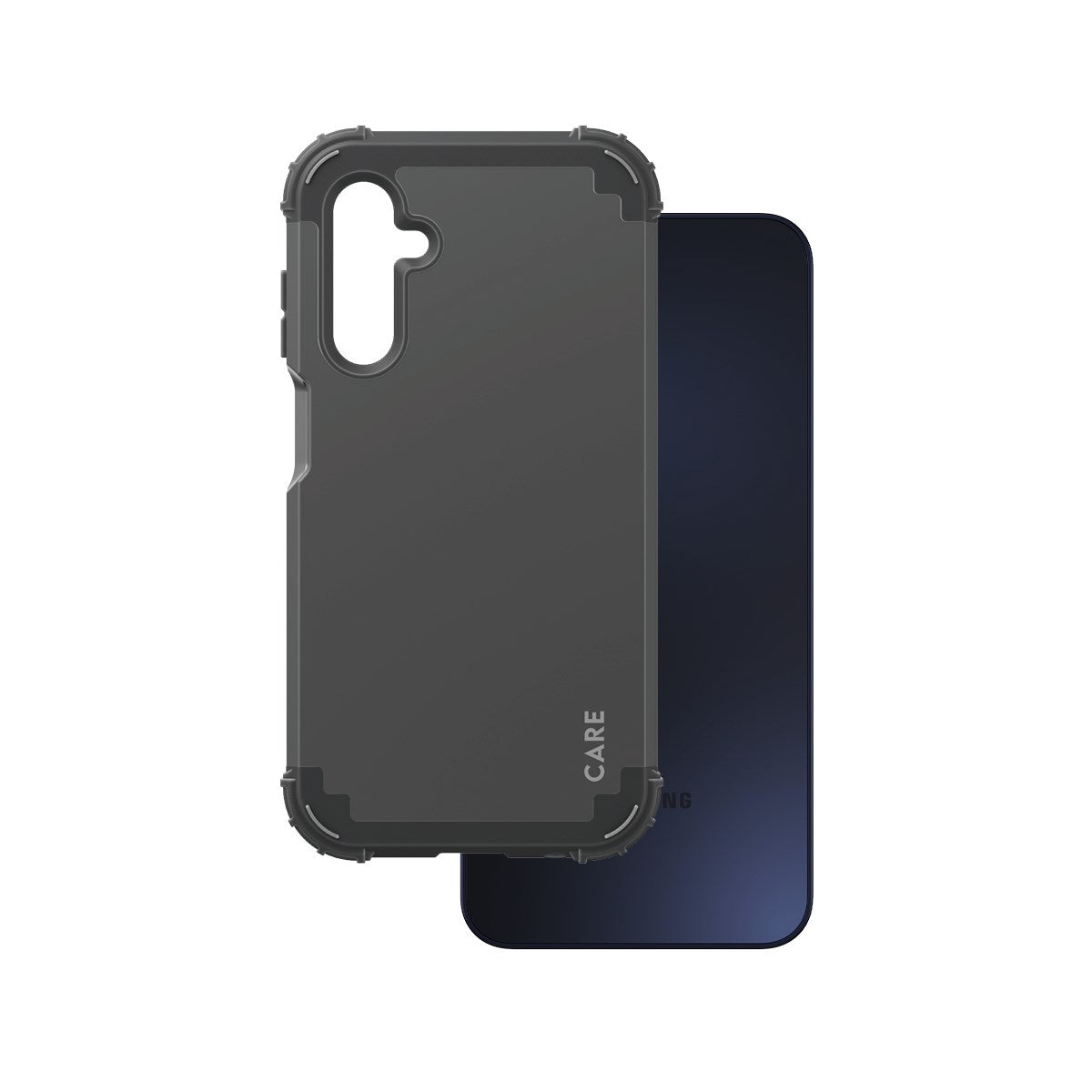 CARE by PanzerGlass® Fashionable Case Black FORCE Samsung Galaxy A15 5G