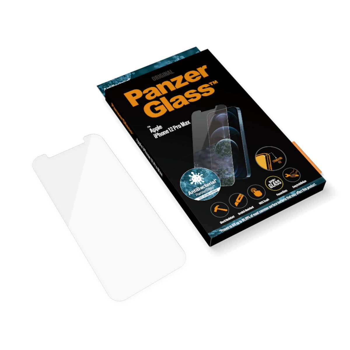 PanzerGlass® Screen Protector iPhone 12 Pro Max | Standard Fit