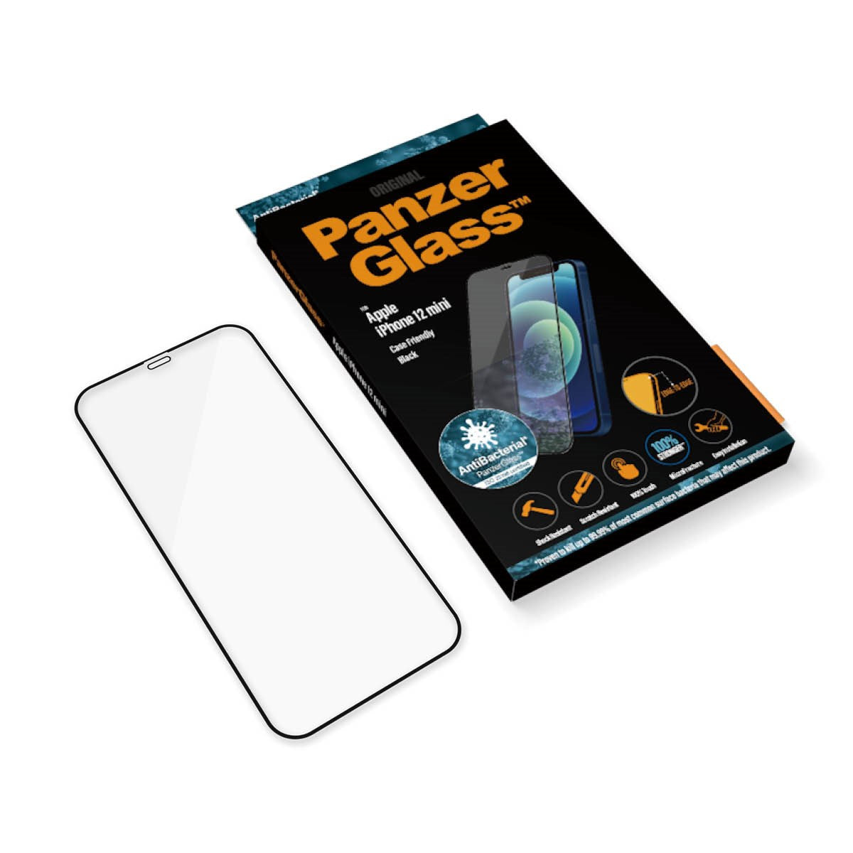 PanzerGlass® Screen Protector iPhone 12 Mini | Edge-to-Edge