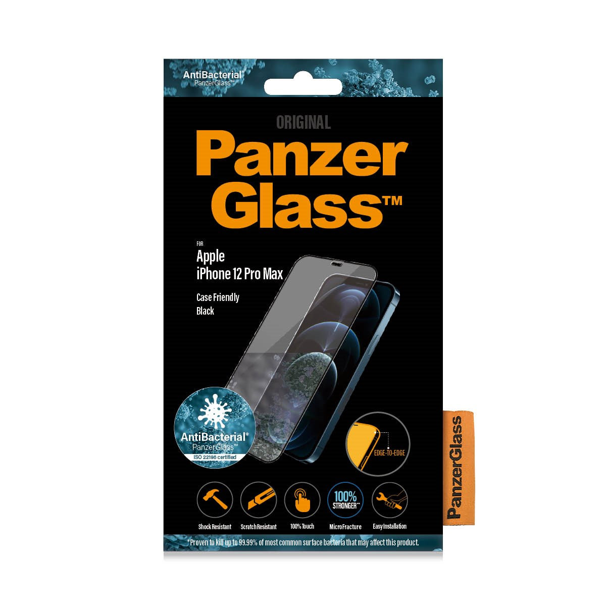 PanzerGlass® Screen Protector iPhone 12 Pro Max | Edge-to-Edge