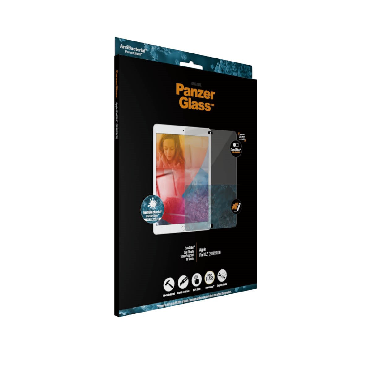 PanzerGlass® CamSlider® Screen Protector iPad 10.2″ (2019-2021)