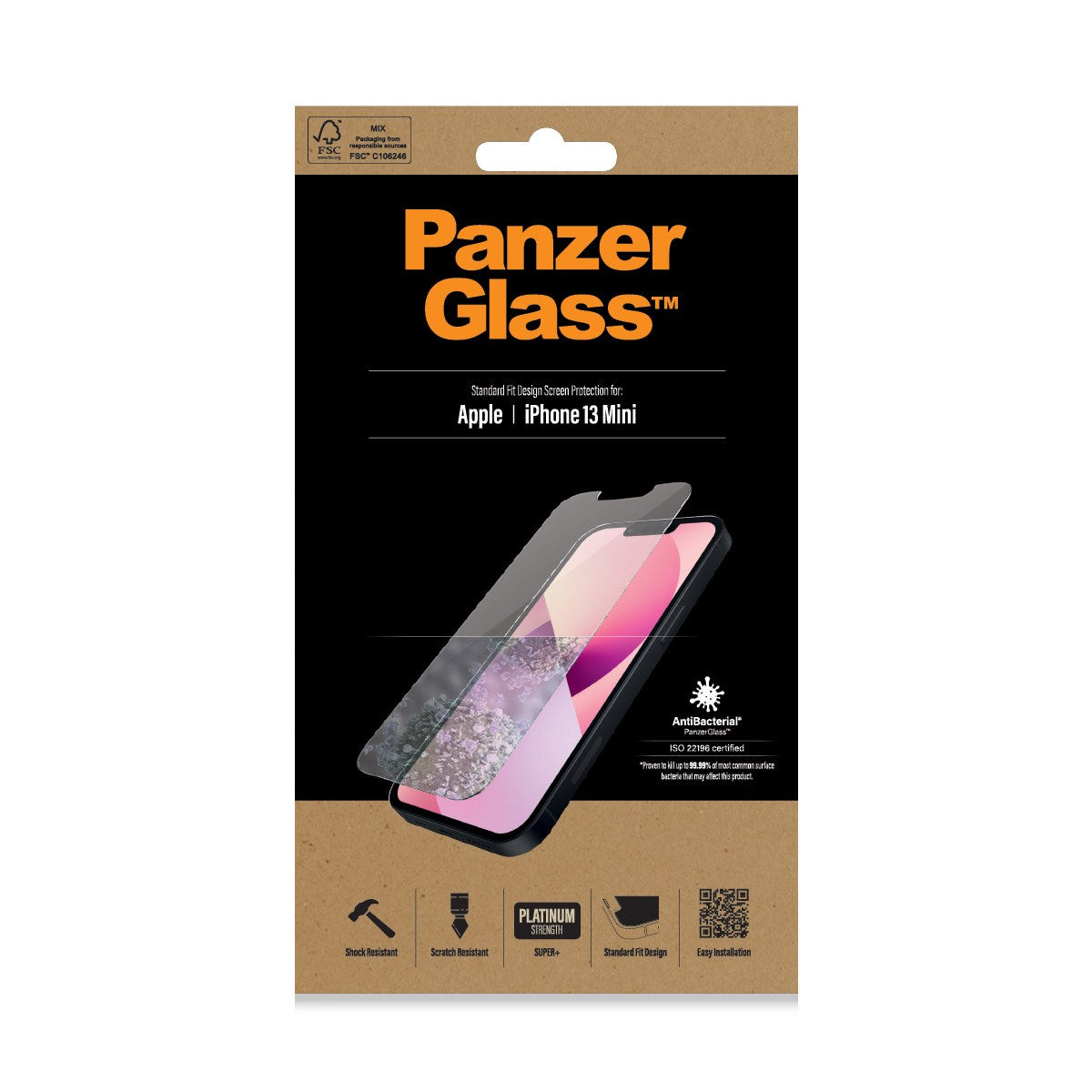 PanzerGlass® Screen Protector iPhone 13 Mini | Standard Fit