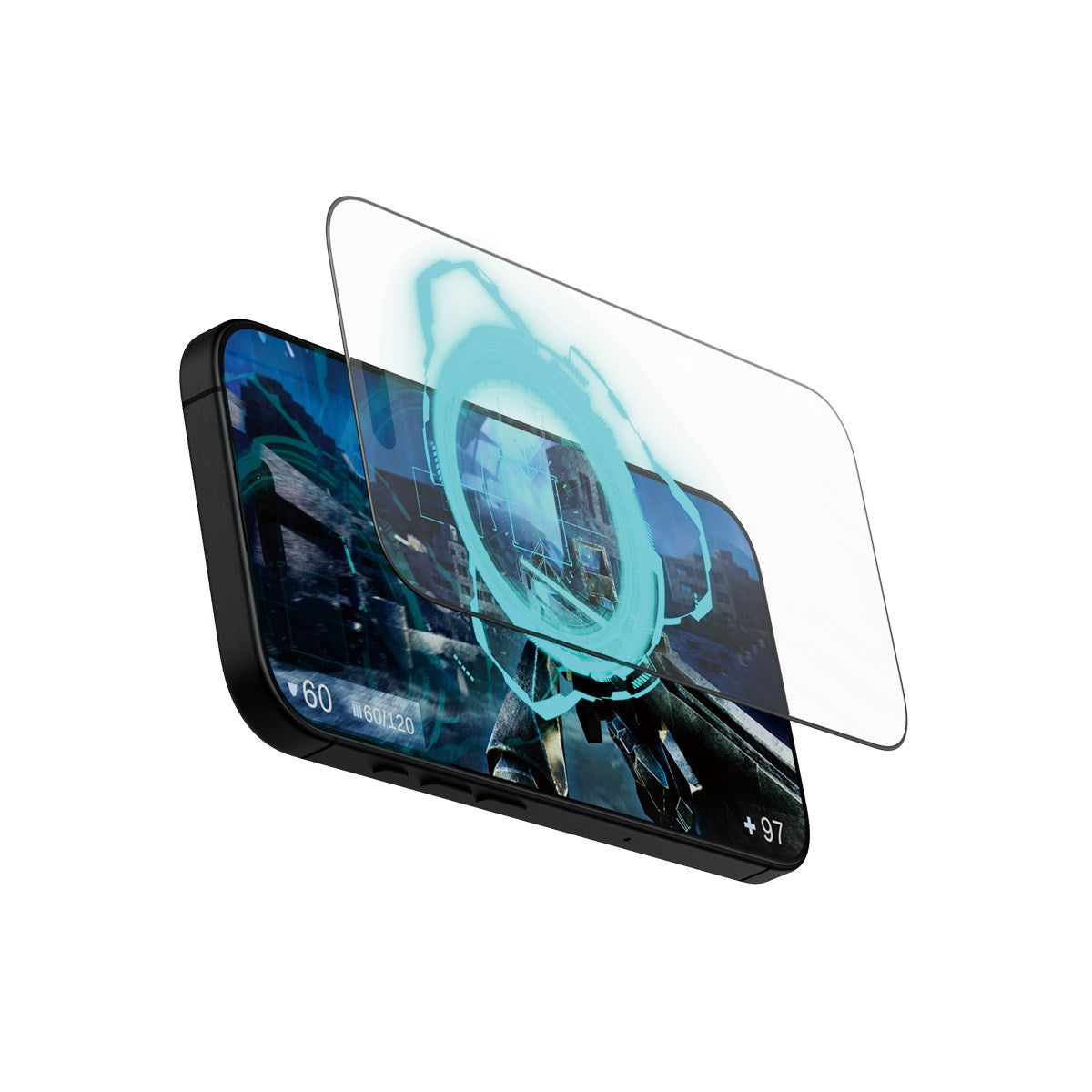 PanzerGlass® Gaming Screen Protector iPhone 16 Pro | Ultra-Wide Fit