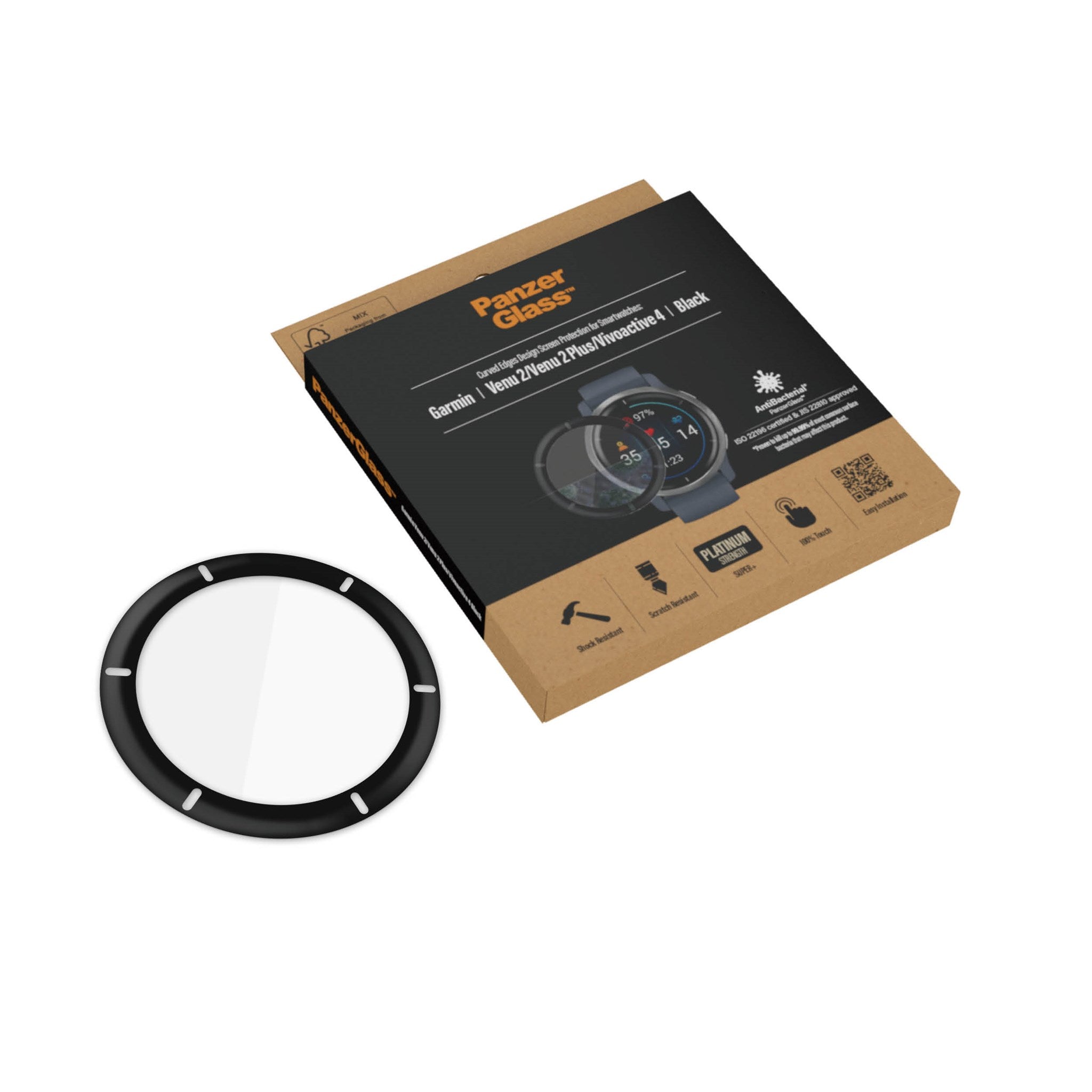 PanzerGlass® Screen Protector Garmin Venu 2 |  Vivoactive 4