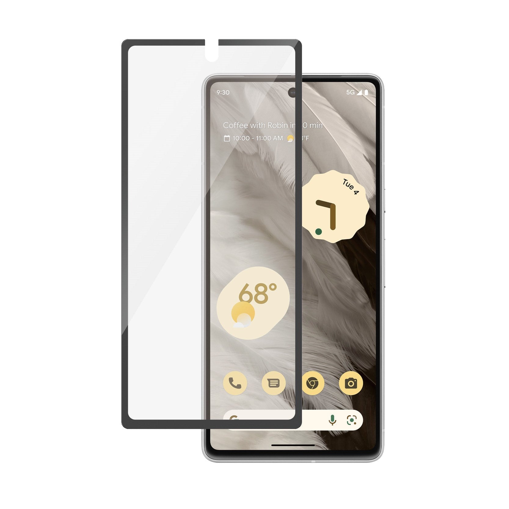 PanzerGlass® Screen Protector Google Pixel 7a | Ultra Wide Fit