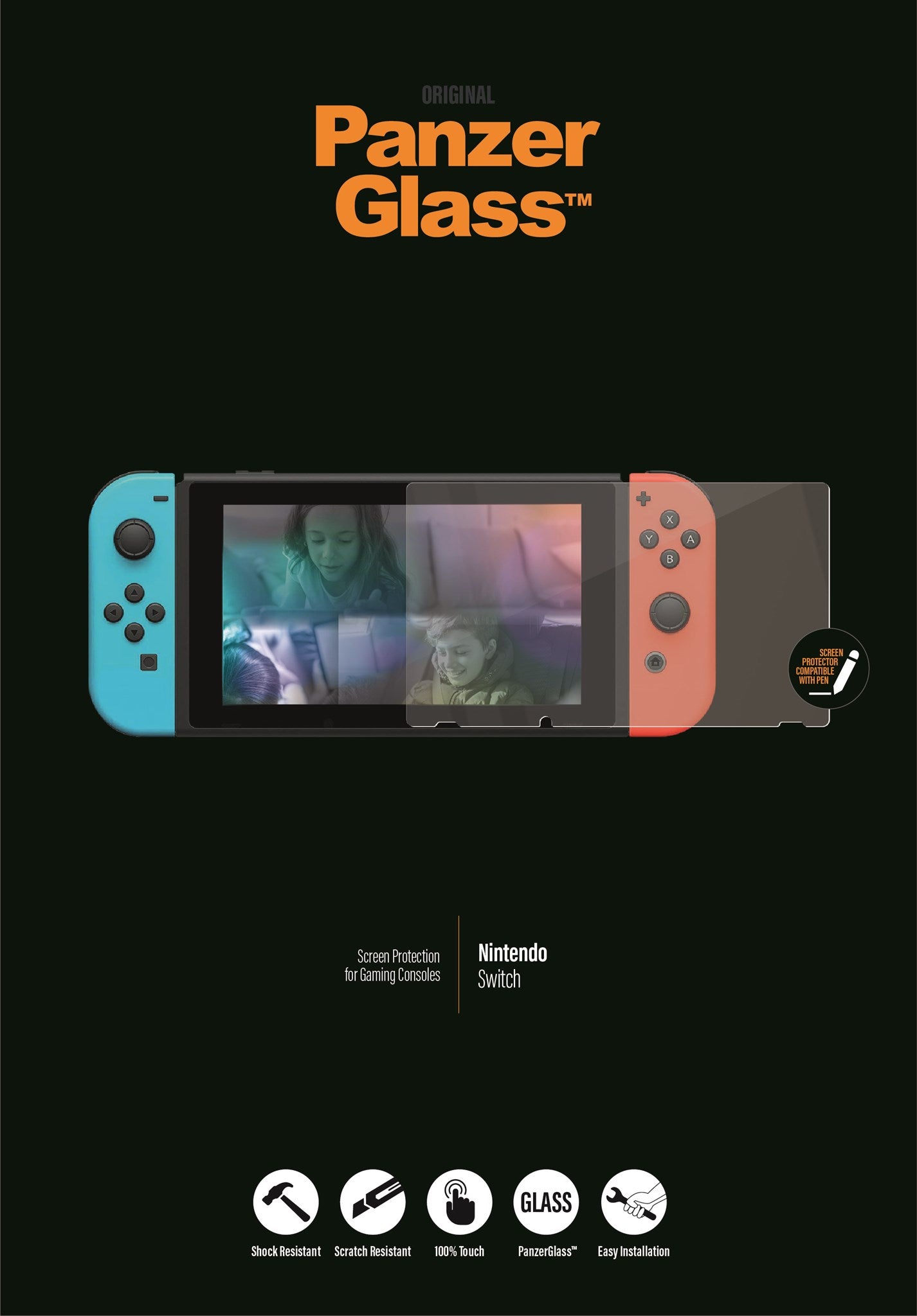 PanzerGlass® Screen Protector Nintendo Switch