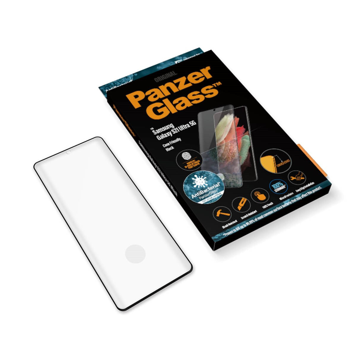 PanzerGlass® Screen Protector Samsung Galaxy S21 Ultra 5G