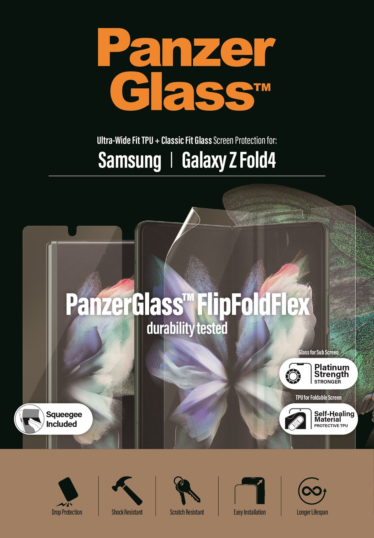 PanzerGlass® Screen Protector Samsung Galaxy Z Fold 4 | Fold 5