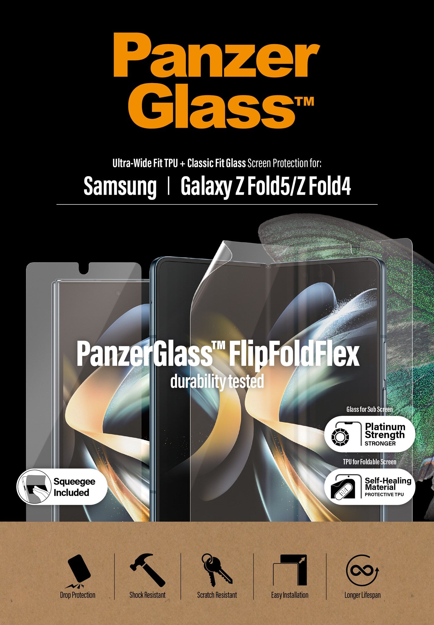 PanzerGlass® Screen Protector Samsung Galaxy Z Fold 4 | Fold 5