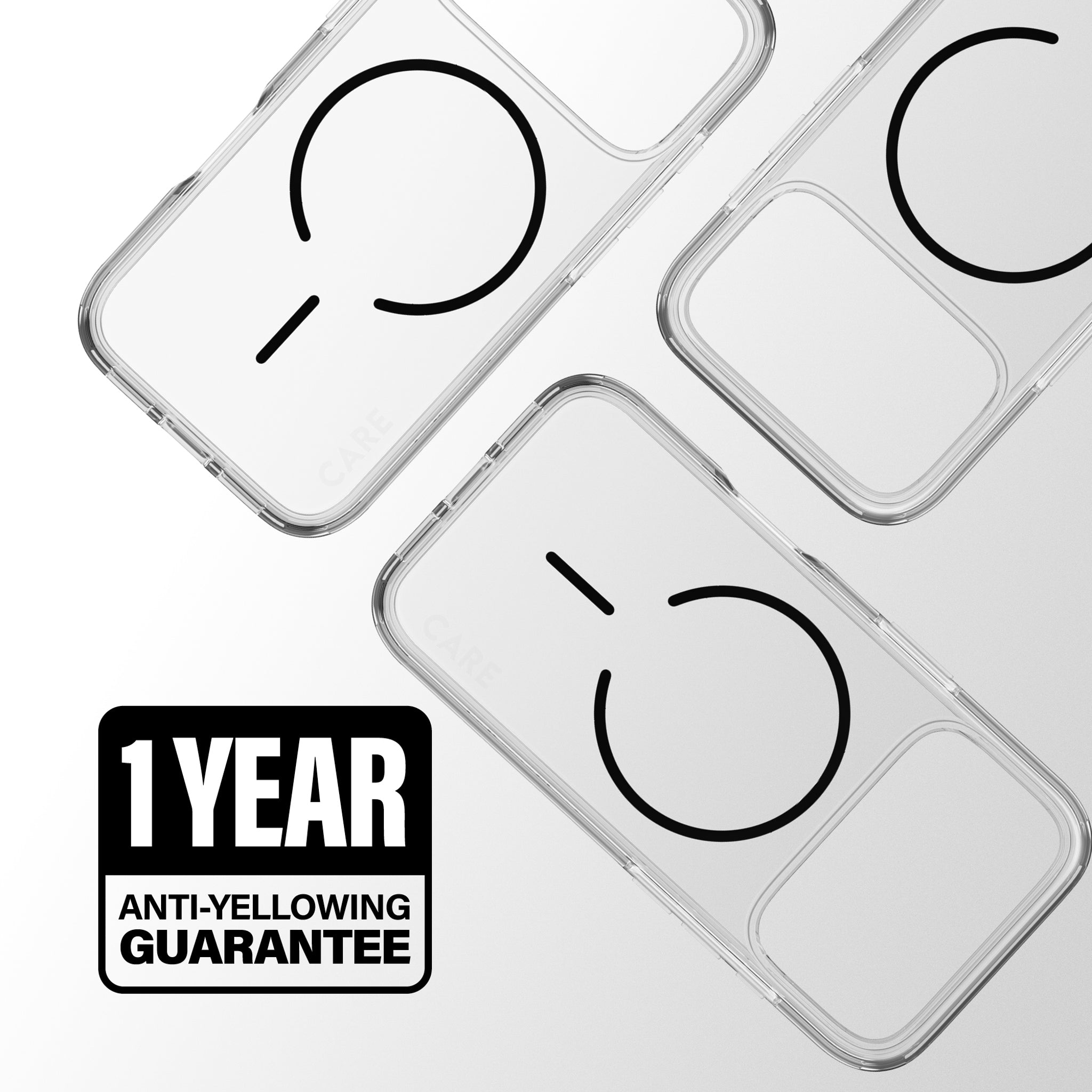 CARE™ by PanzerGlass® Urban Explorer Case Transparent w. Black MagSafe iPhone 18 Pro | 17 Pro