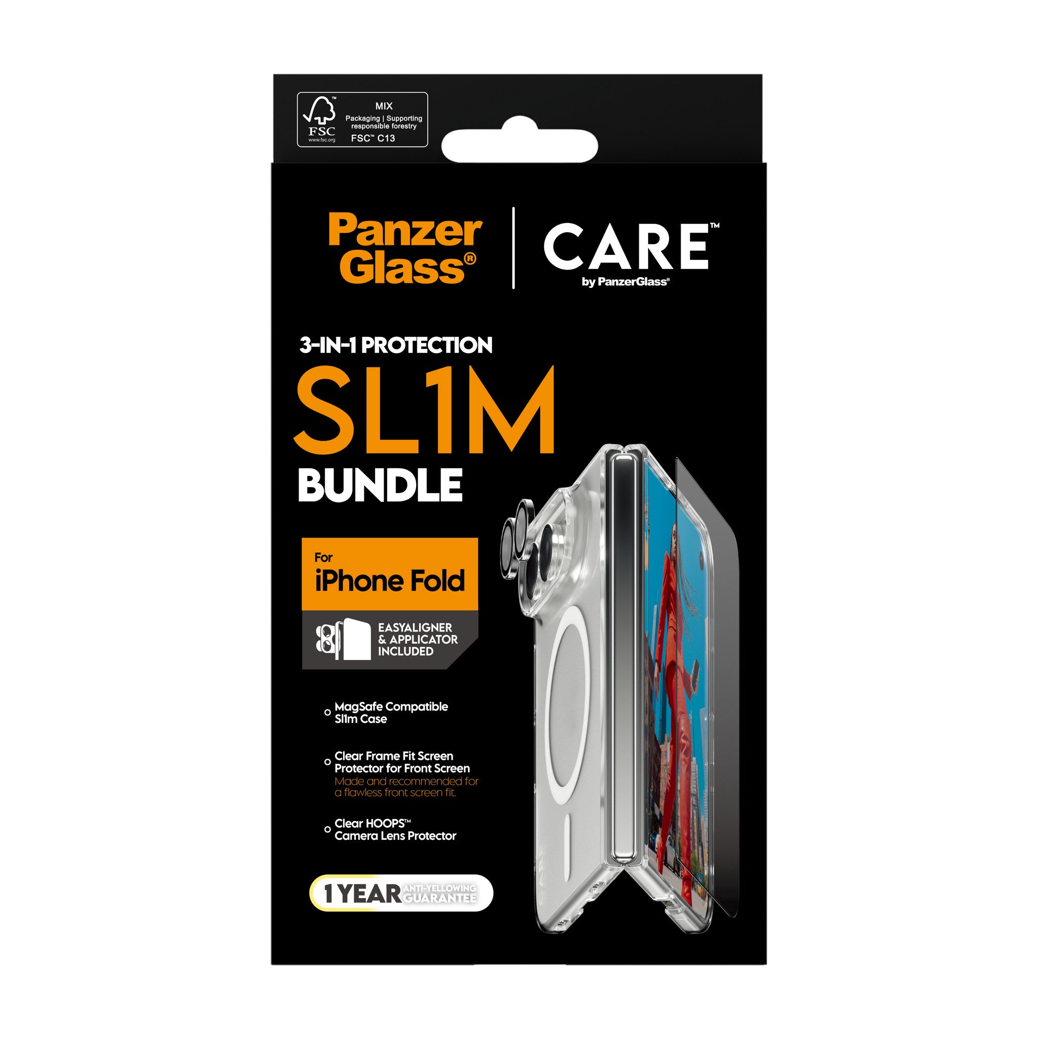 PanzerGlass® | CARE™ by PanzerGlass® 3-in-1 Flagship Bundle iPhone 2026 Fold