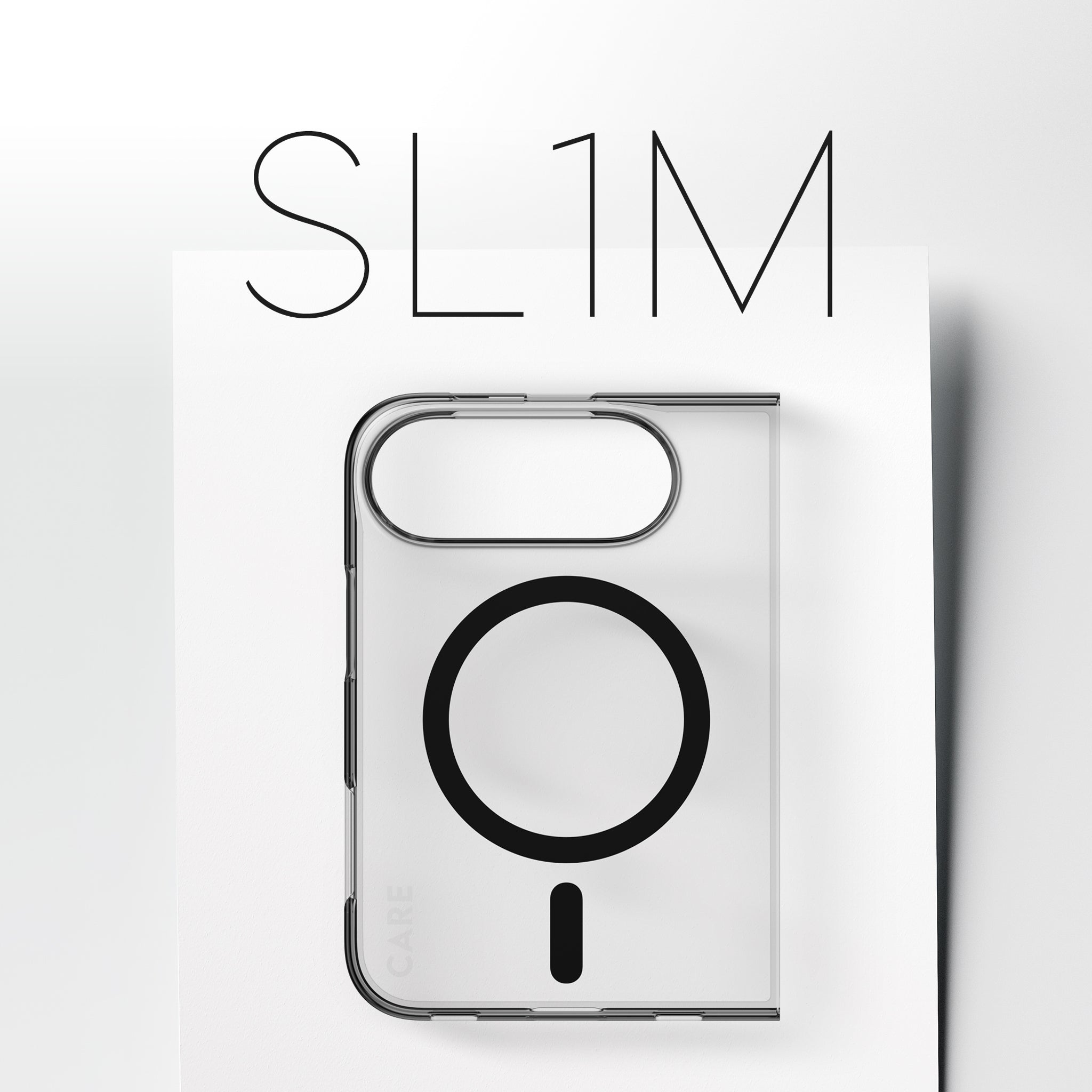 CARE™ by PanzerGlass® SL1M Case Smokey w. Black MagSafe iPhone Duo