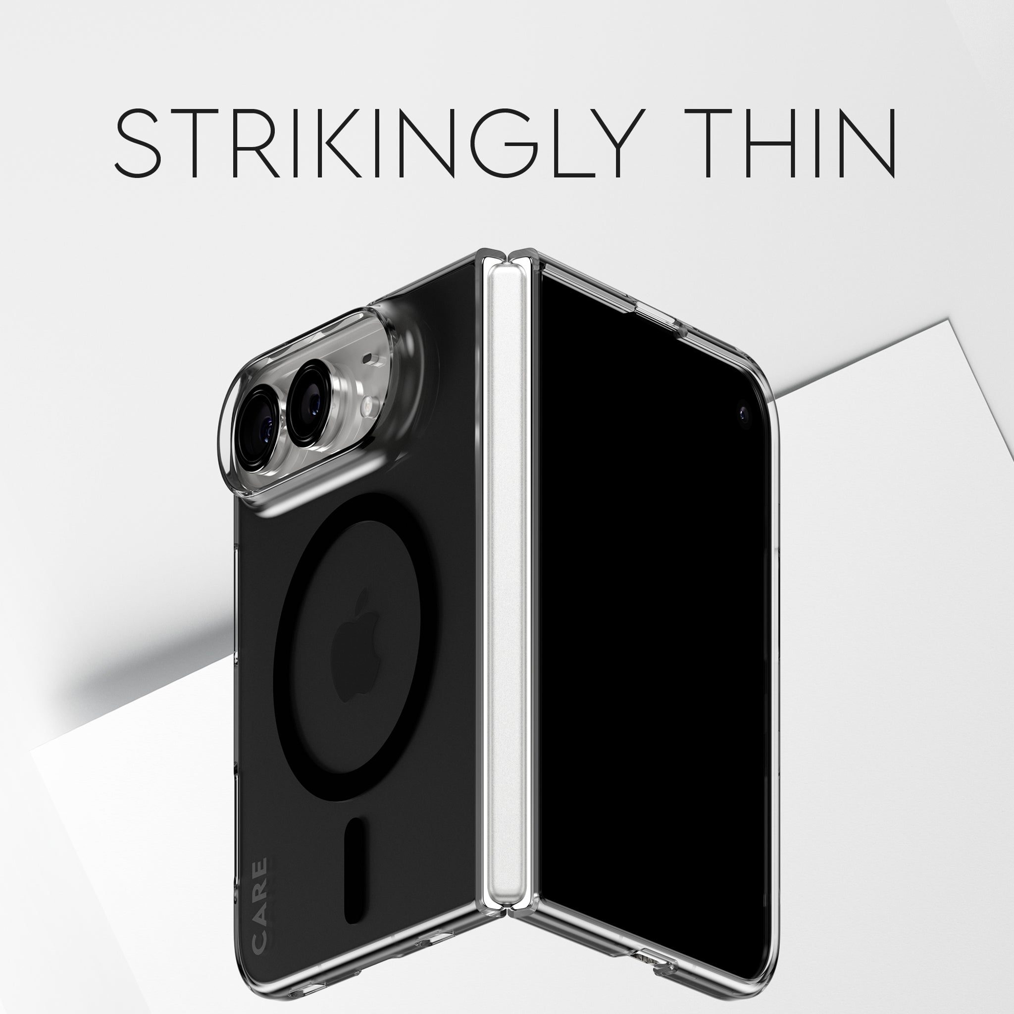 CARE™ by PanzerGlass® SL1M Case Smokey w. Black MagSafe iPhone Duo