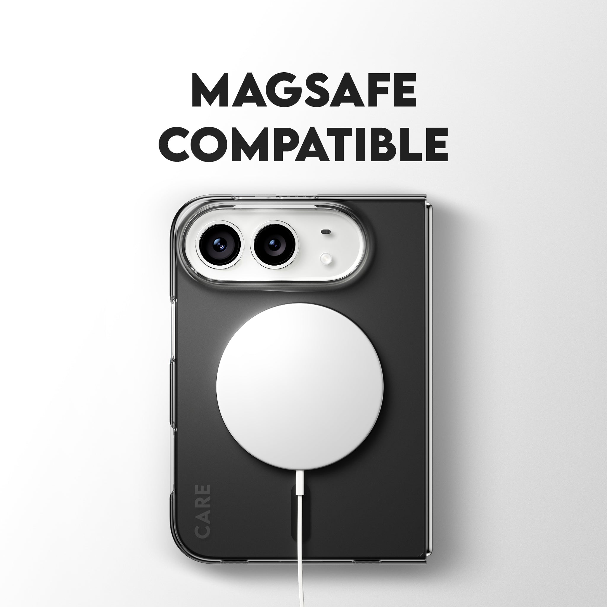 CARE™ by PanzerGlass® SL1M Case Smokey w. Black MagSafe iPhone Duo