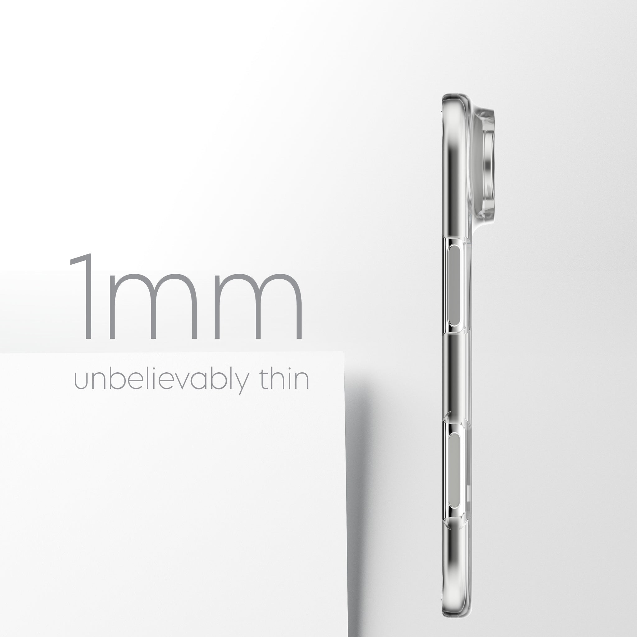 CARE™ by PanzerGlass® SL1M Case Transparent w. White MagSafe iPhone Duo