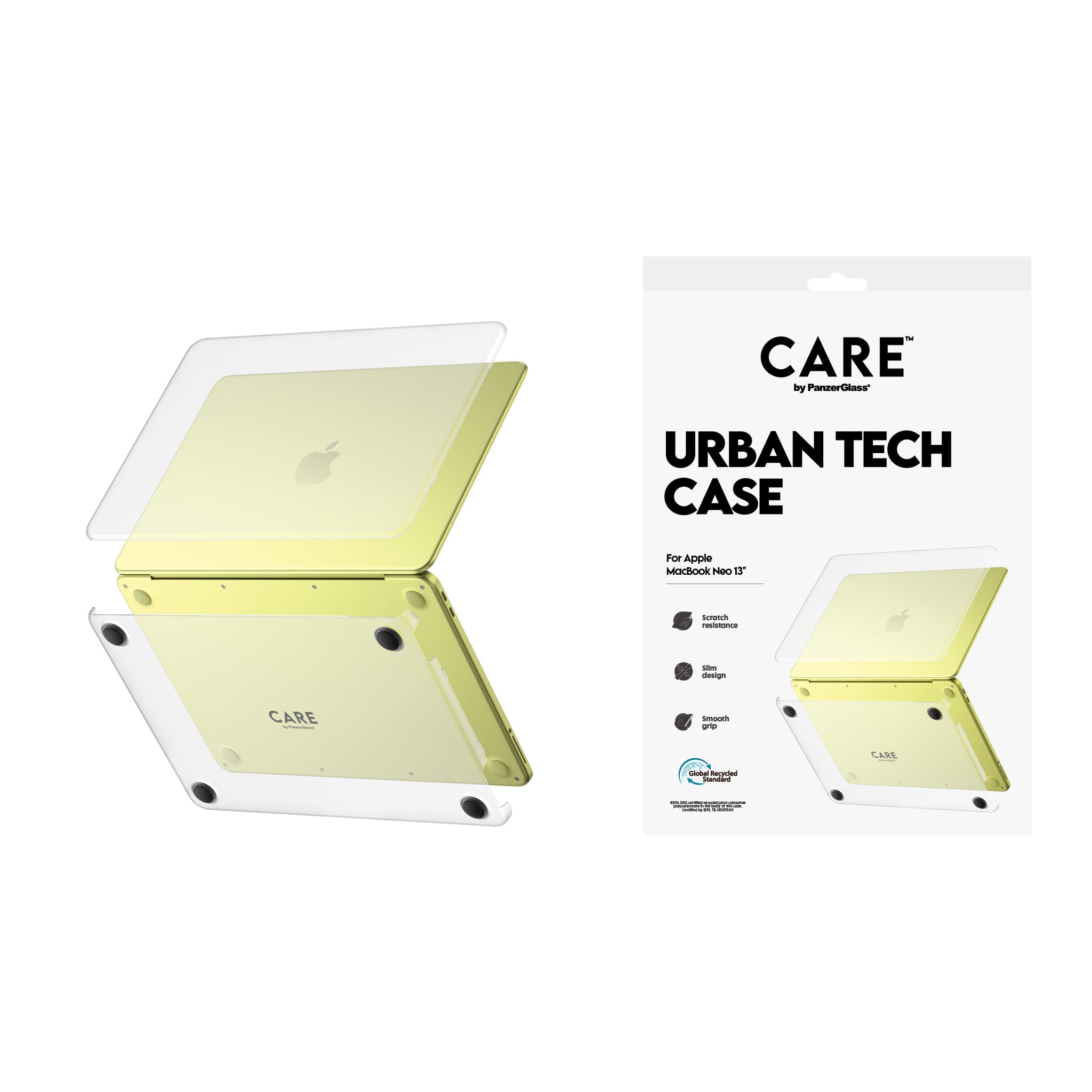 CARE™ by PanzerGlass® Transparent Case MacBook Neo 13''