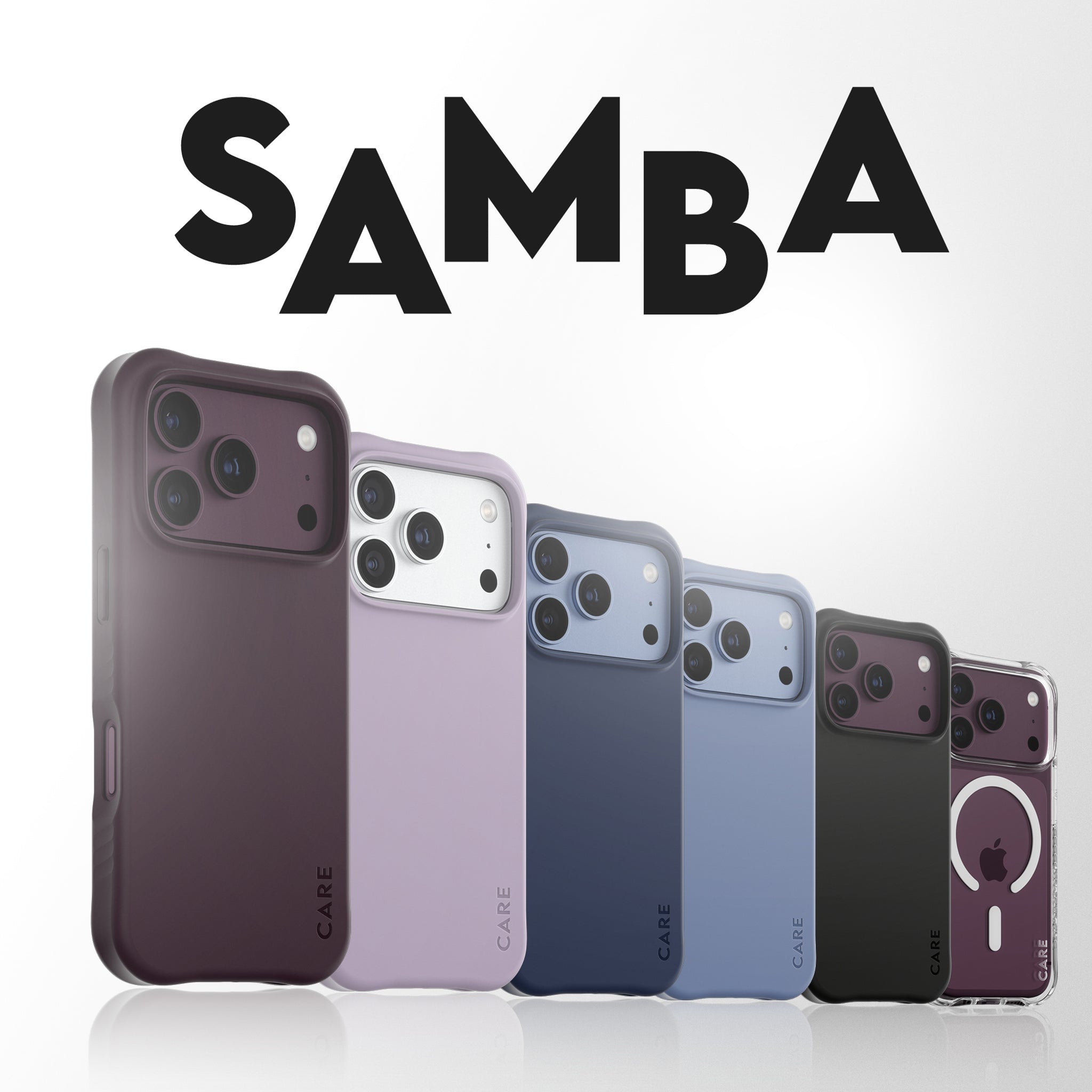 CARE™ by PanzerGlass® Samba Case Italian Blue w. MagSafe iPhone 18 Pro Max | 17 Pro Max