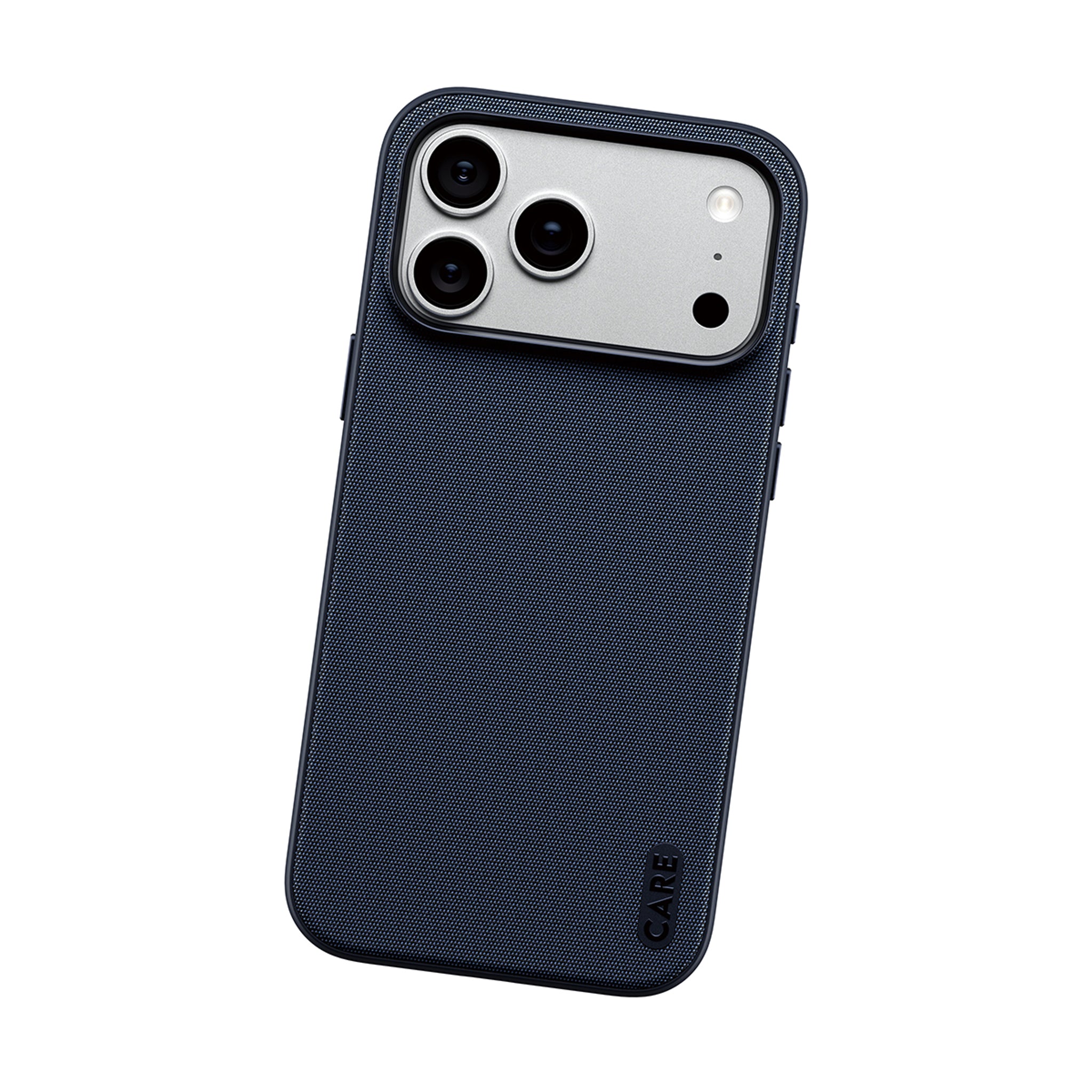 CARE™ by PanzerGlass® Fusion Fabric Case Blue w. MagSafe iPhone 18 Pro Max | 17 Pro Max