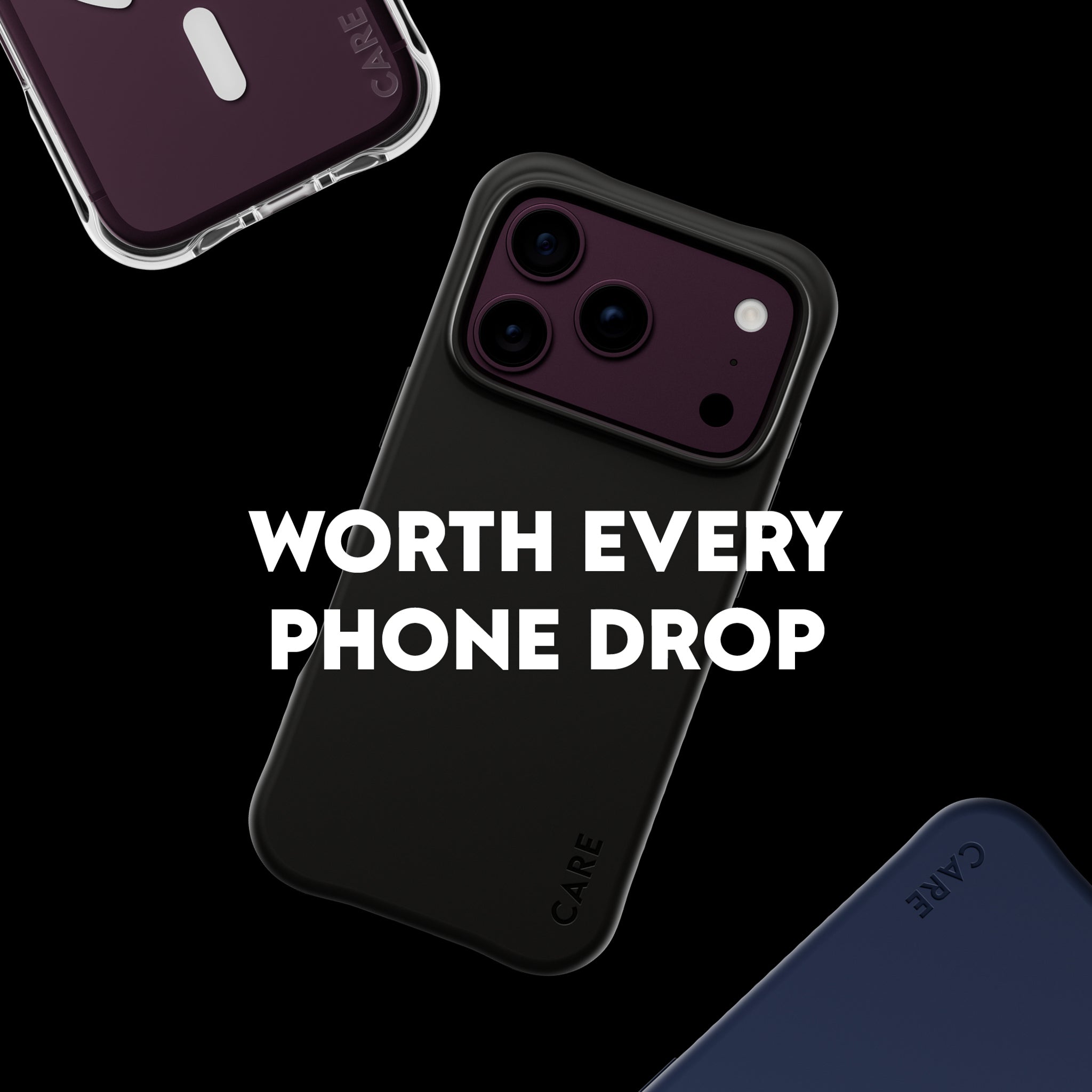 CARE™ by PanzerGlass® Samba Case Black w. MagSafe iPhone 18 Pro | 17 Pro
